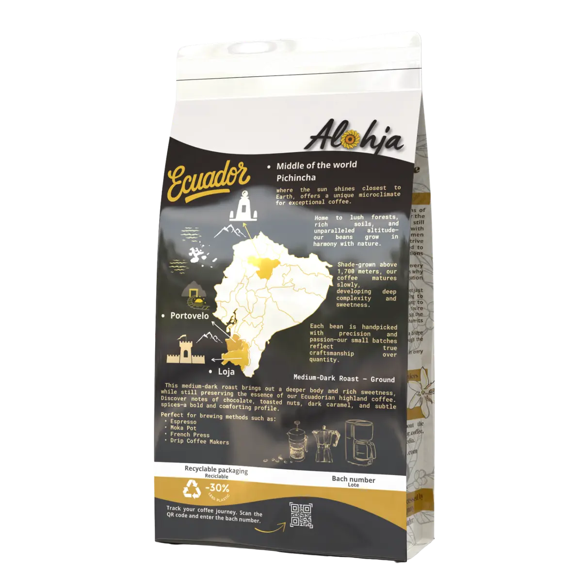 Café Premium - Tueste medio oscuro