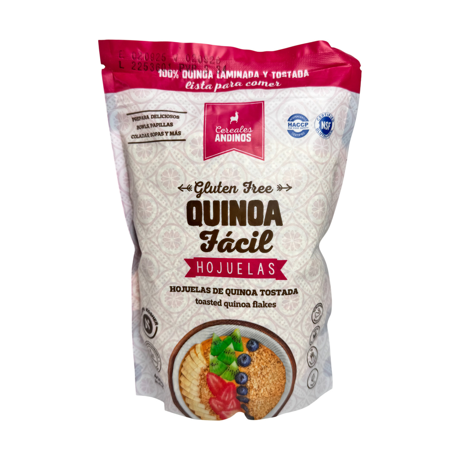 CEREALES ANDINO - Hojuelas de quinoa tostada