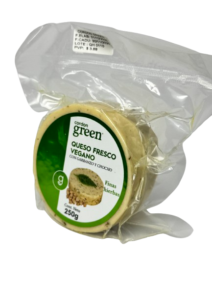 CORDON GREEN - Queso fresco vegano - Finas Hierbas