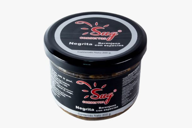 Negrita berenjena con especias