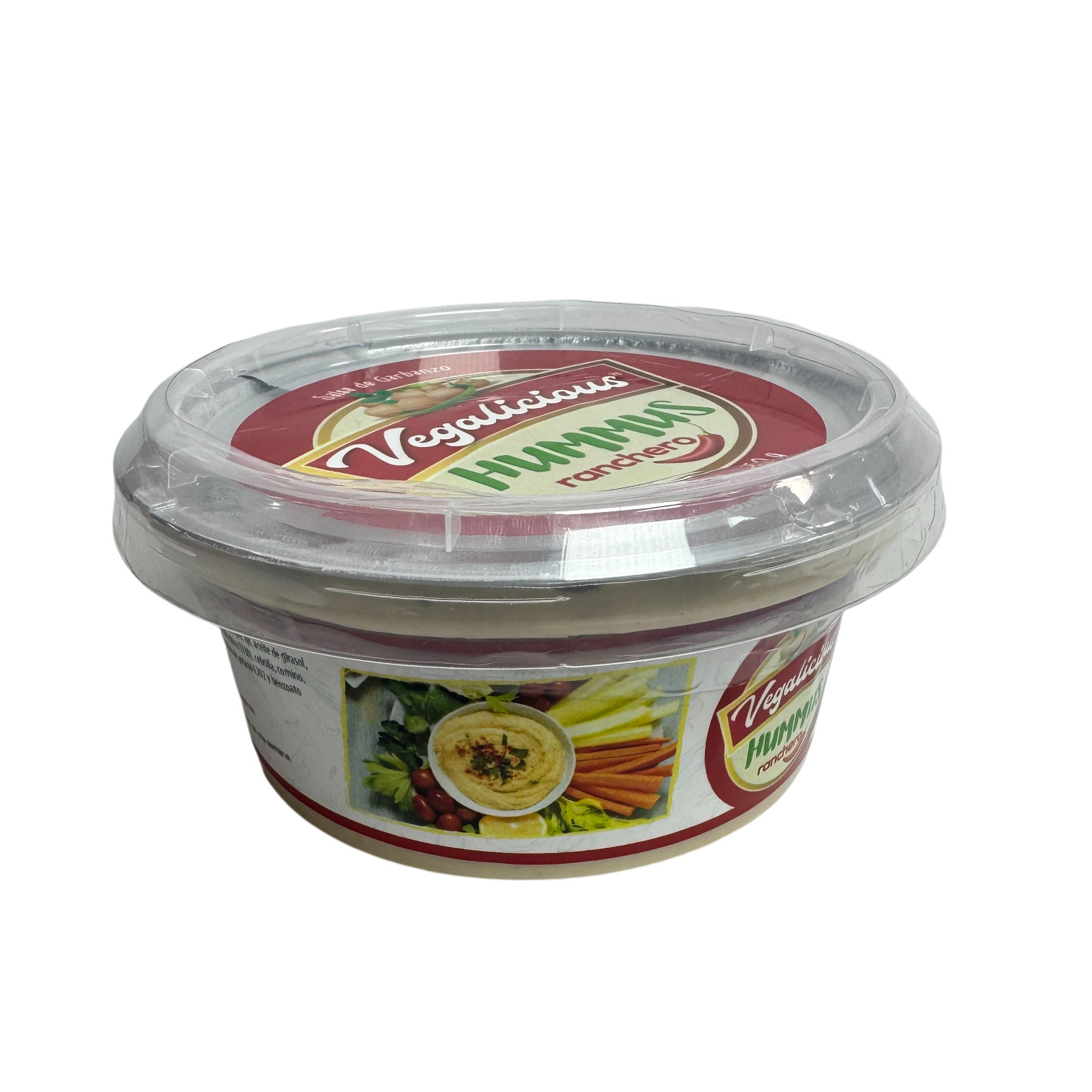VEGALICIOS - Salsa de garbanzo - HUMMUS Ranchero