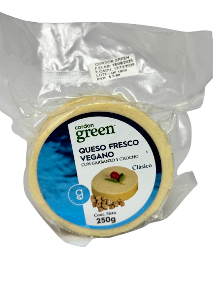 CORDON GREEN - Queso fresco vegano - clásico