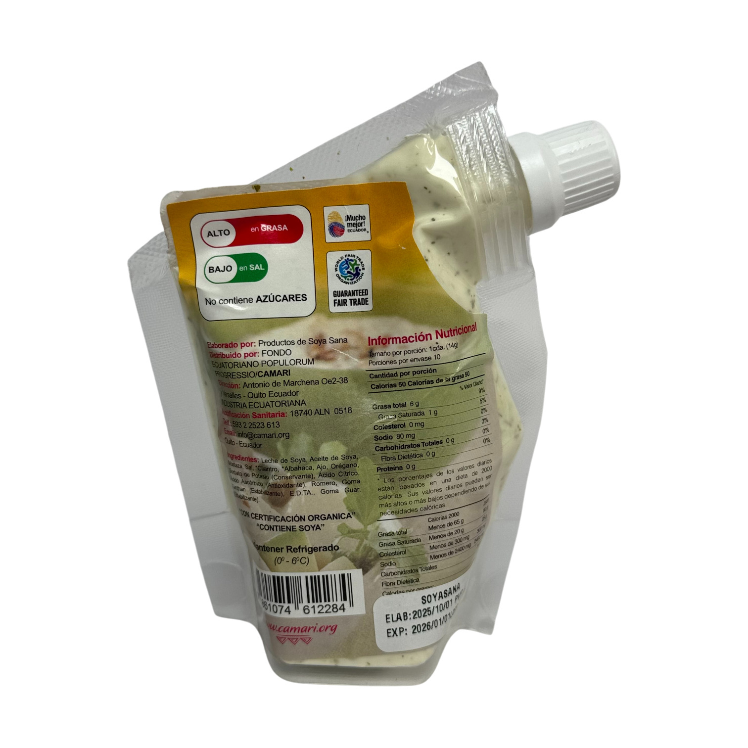 CAMARI - Aderezo de Soya con finas hierbas