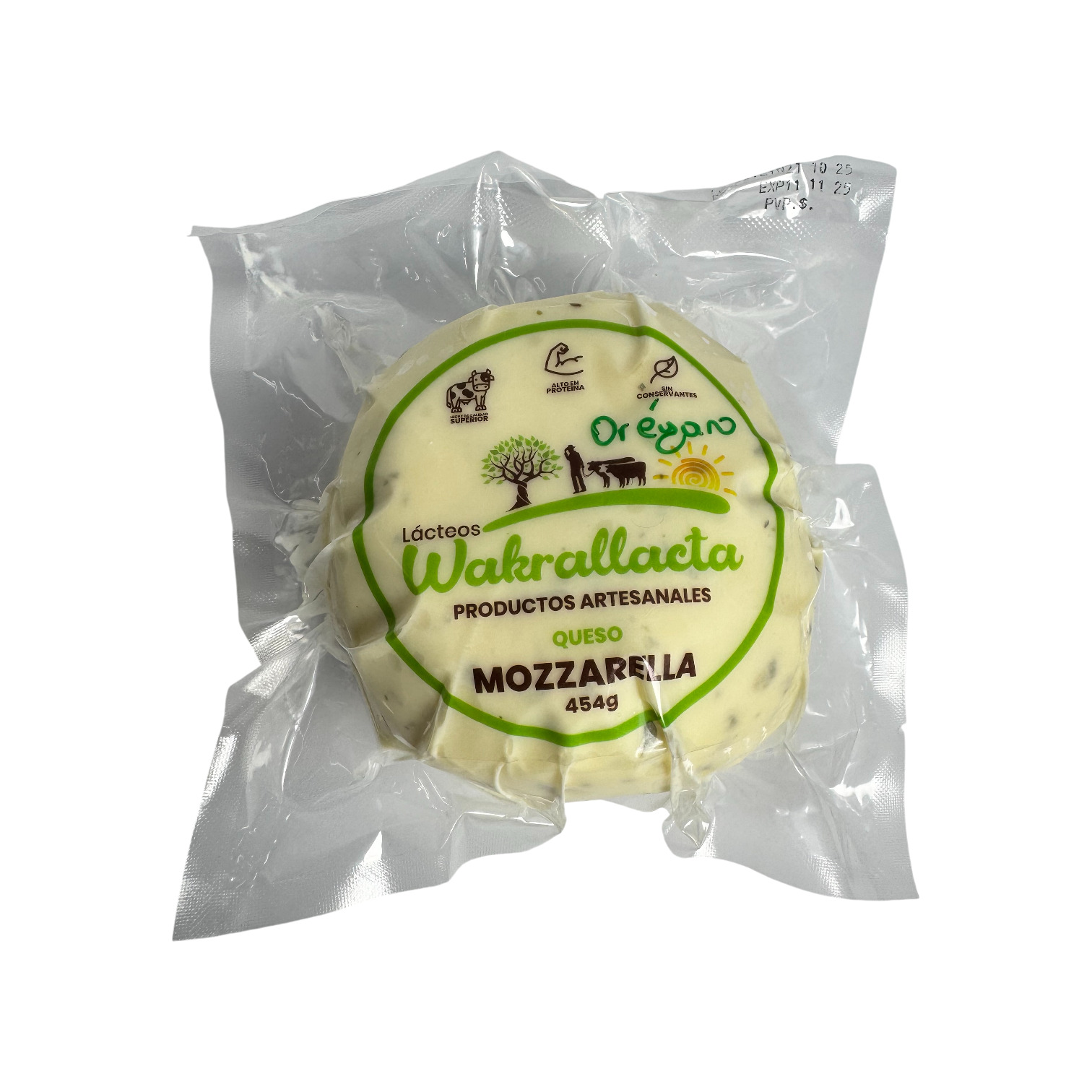WAKRALLACTA - Queso mozzarella con especies