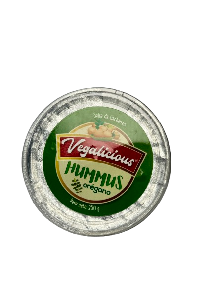 VEGALICIOS - Salsa de garbanzo - HUMMUS ORÉGANO
