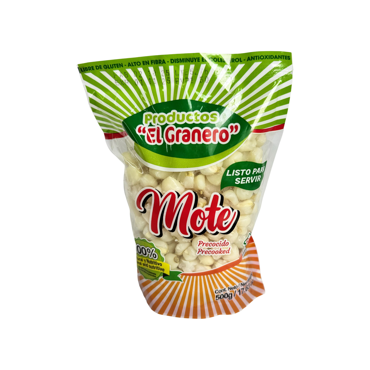 PRODUCTOS EL GRANERO - Mote precocido