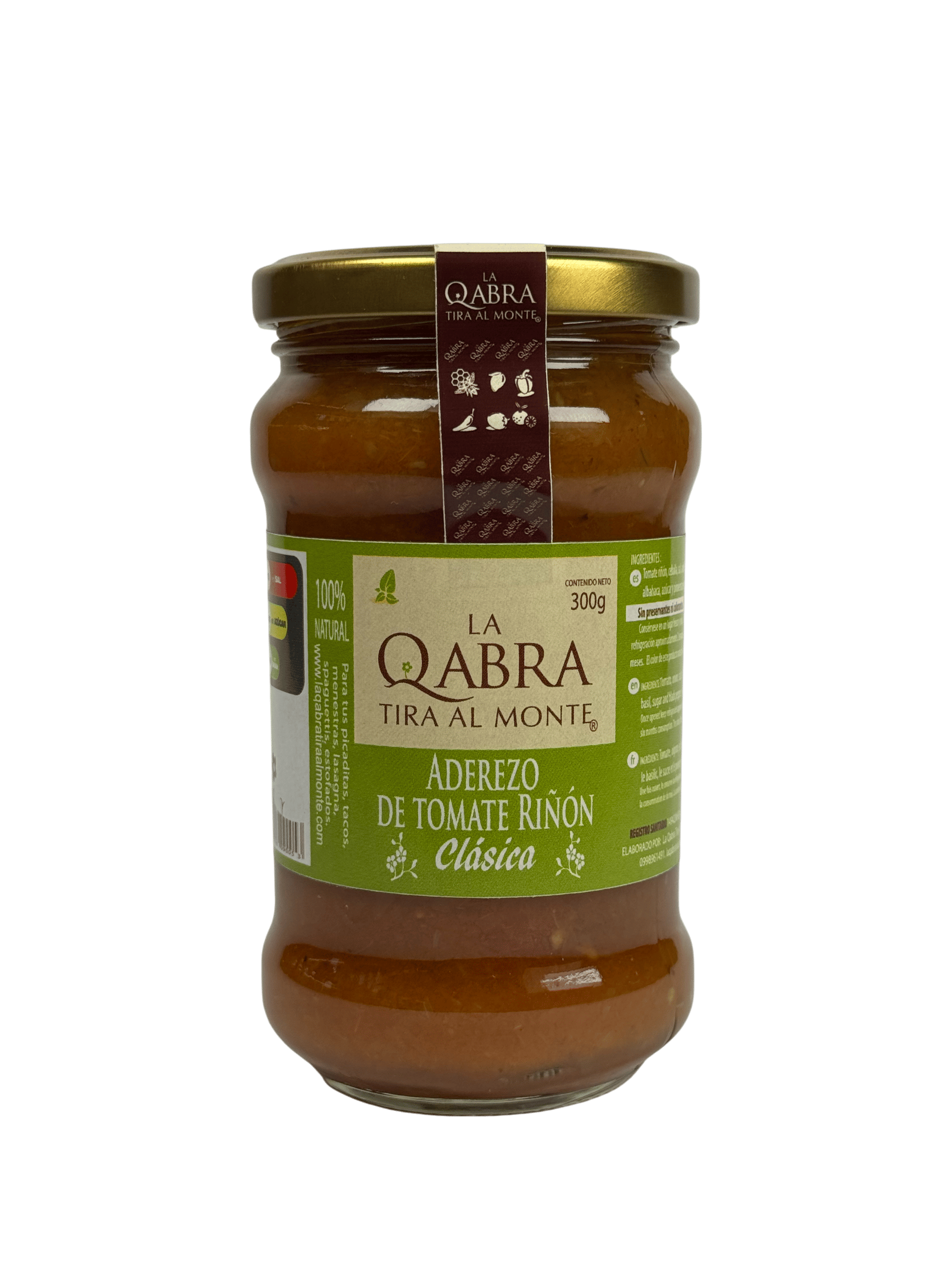 LA QABRA TIRA AL MONTE - Aderezo de tomate riñón clásica