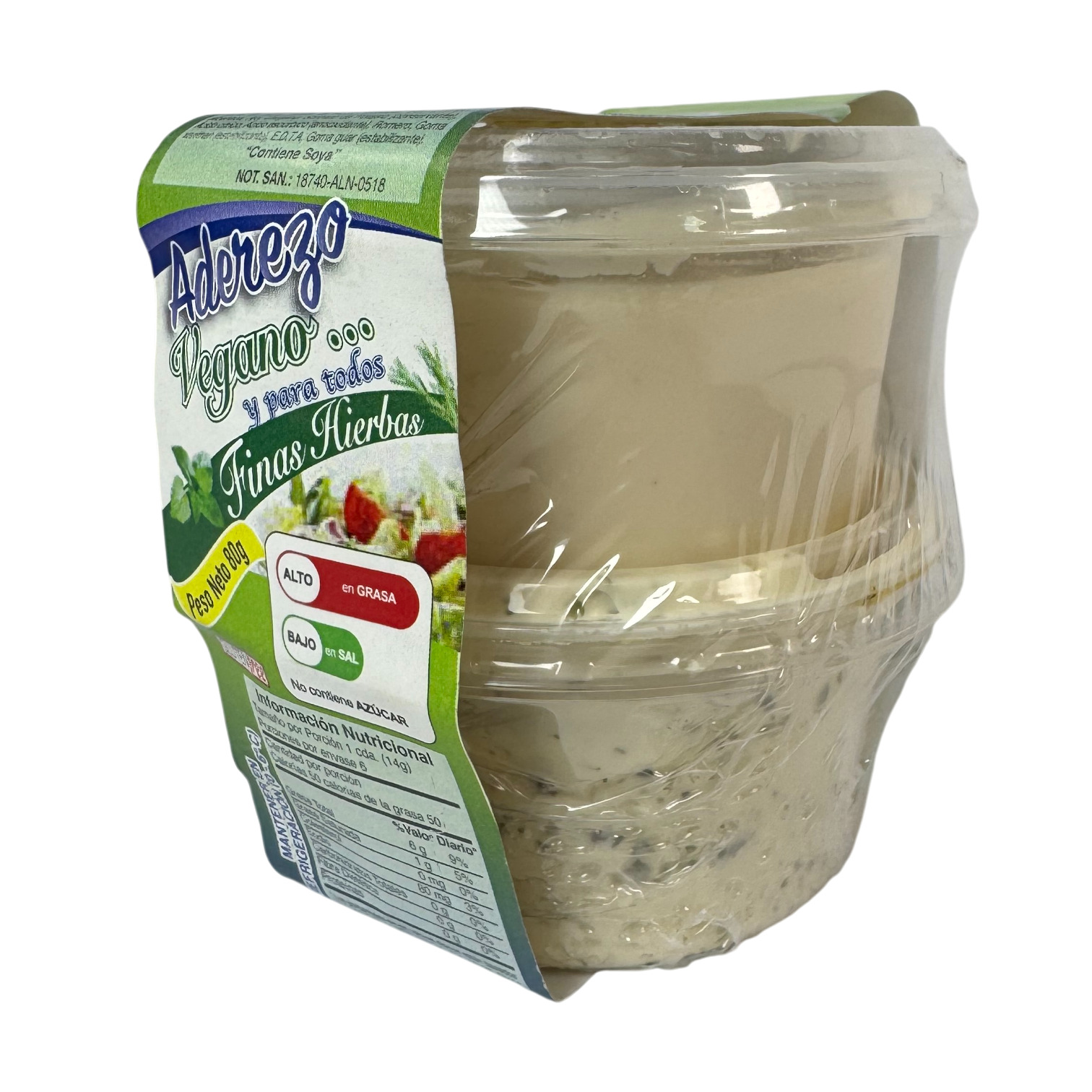 SOYA SANA - Aderezo de soya Vegano y tradicional