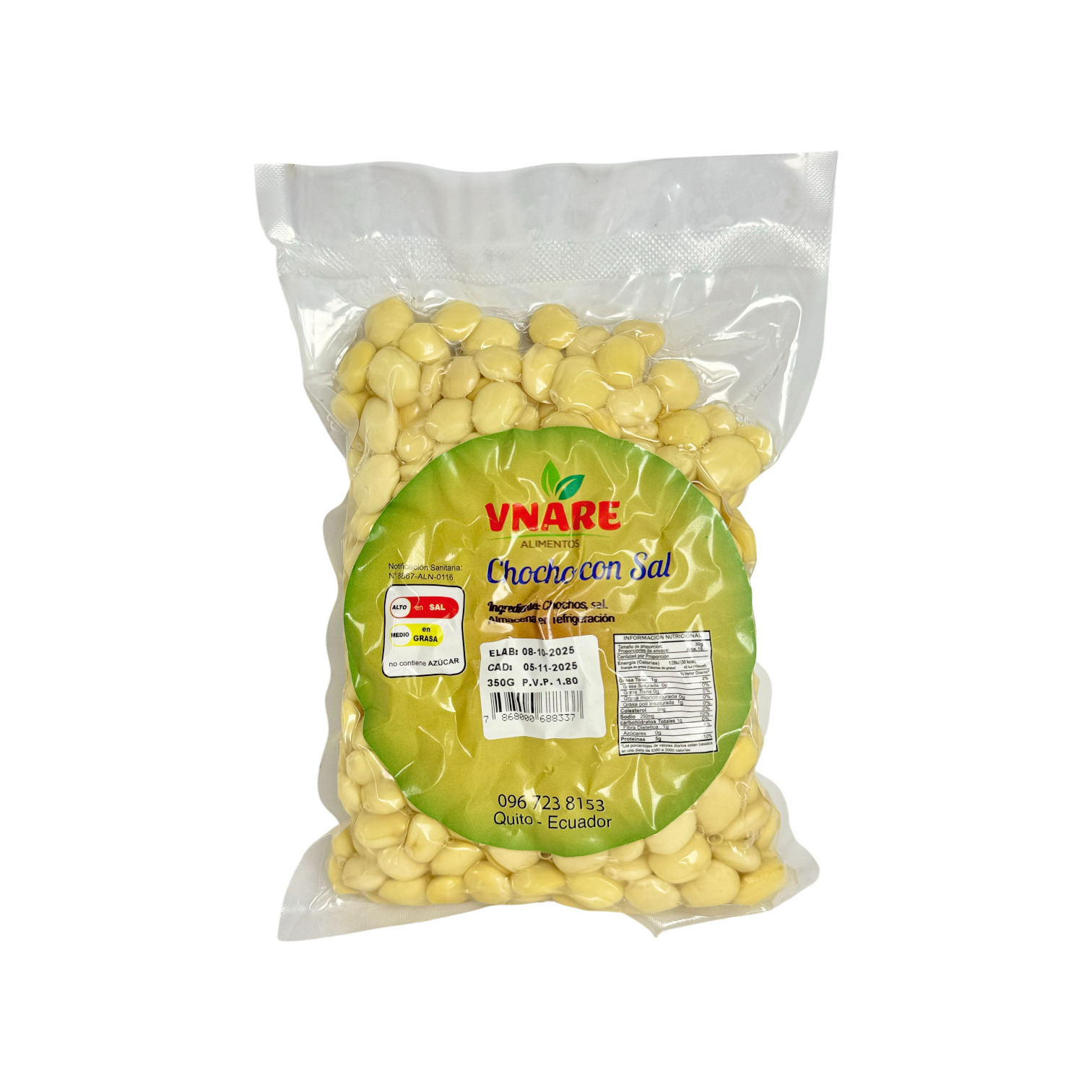 VNARE - Chocho con sal