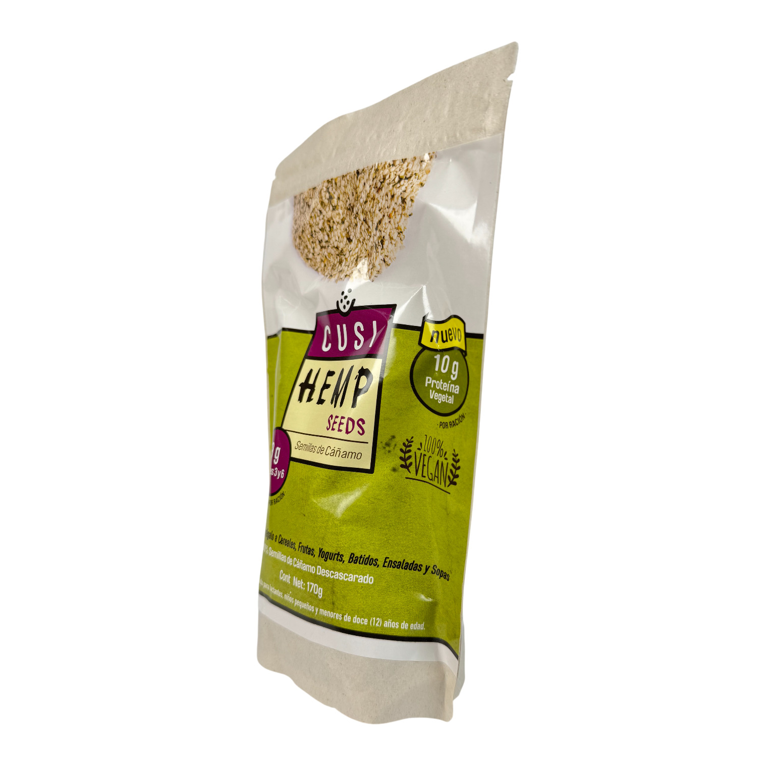 CUSI HEMP SEEDS - Semillas de cáñamo