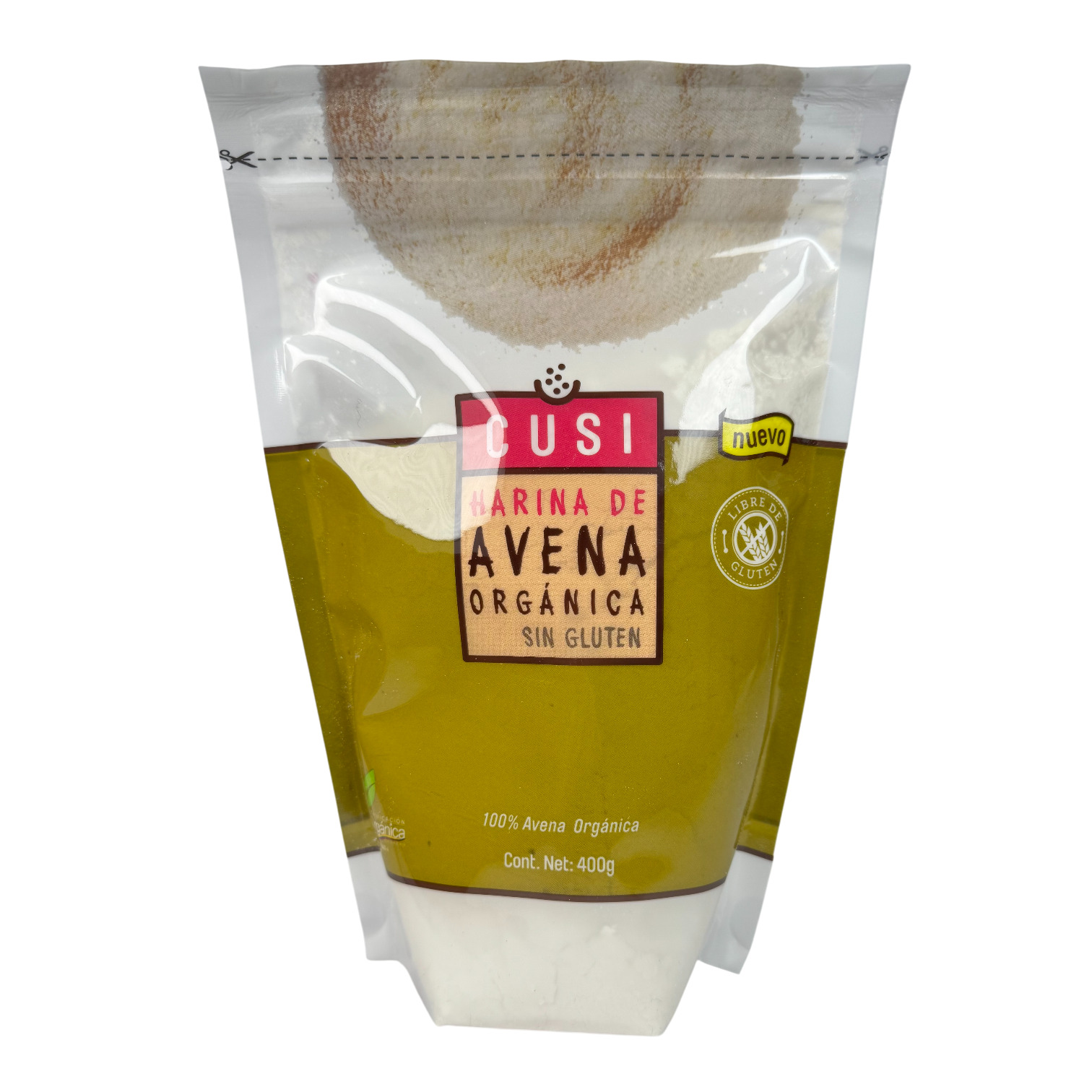 CUSI - Harina de avena orgánica sin gluten