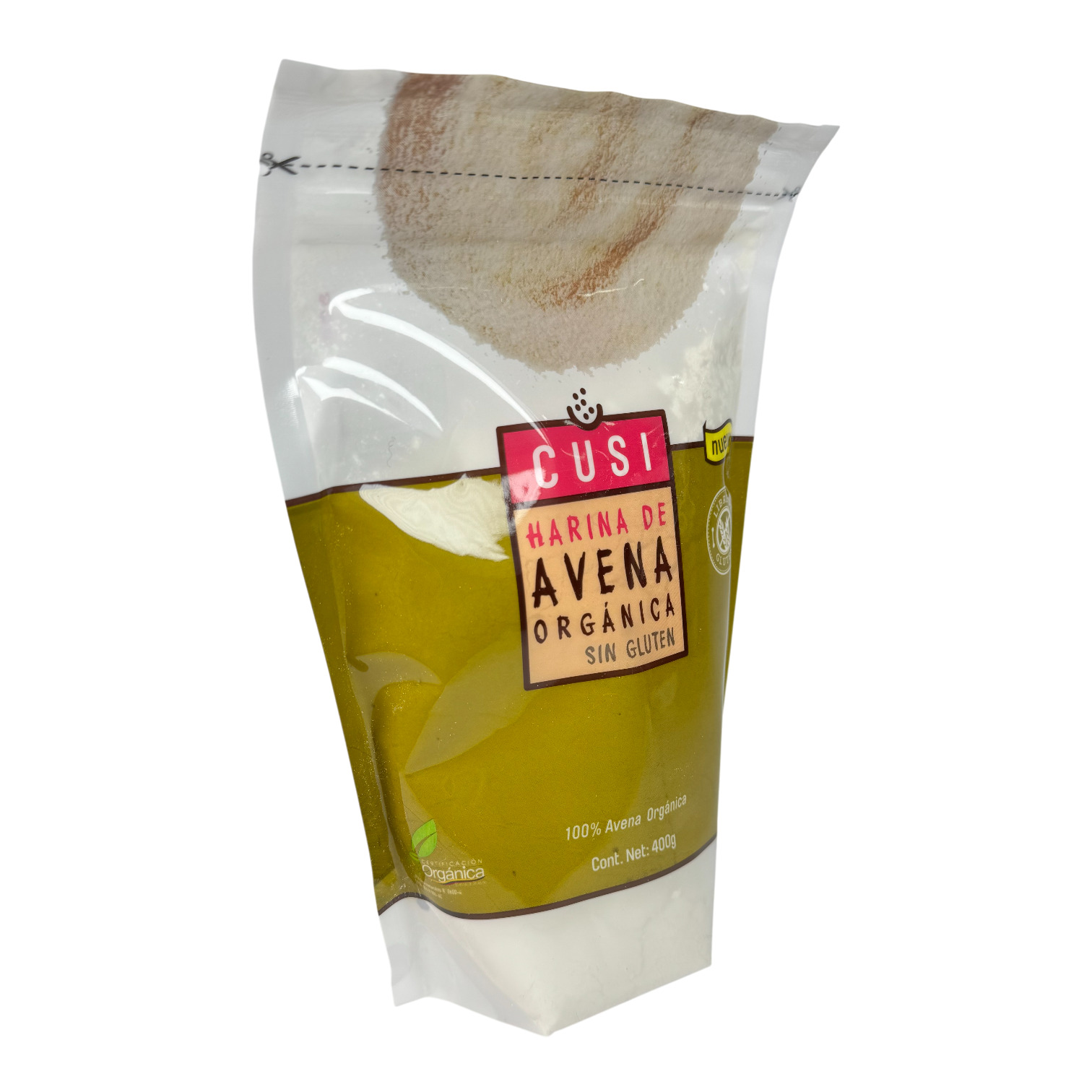 CUSI - Harina de avena orgánica sin gluten