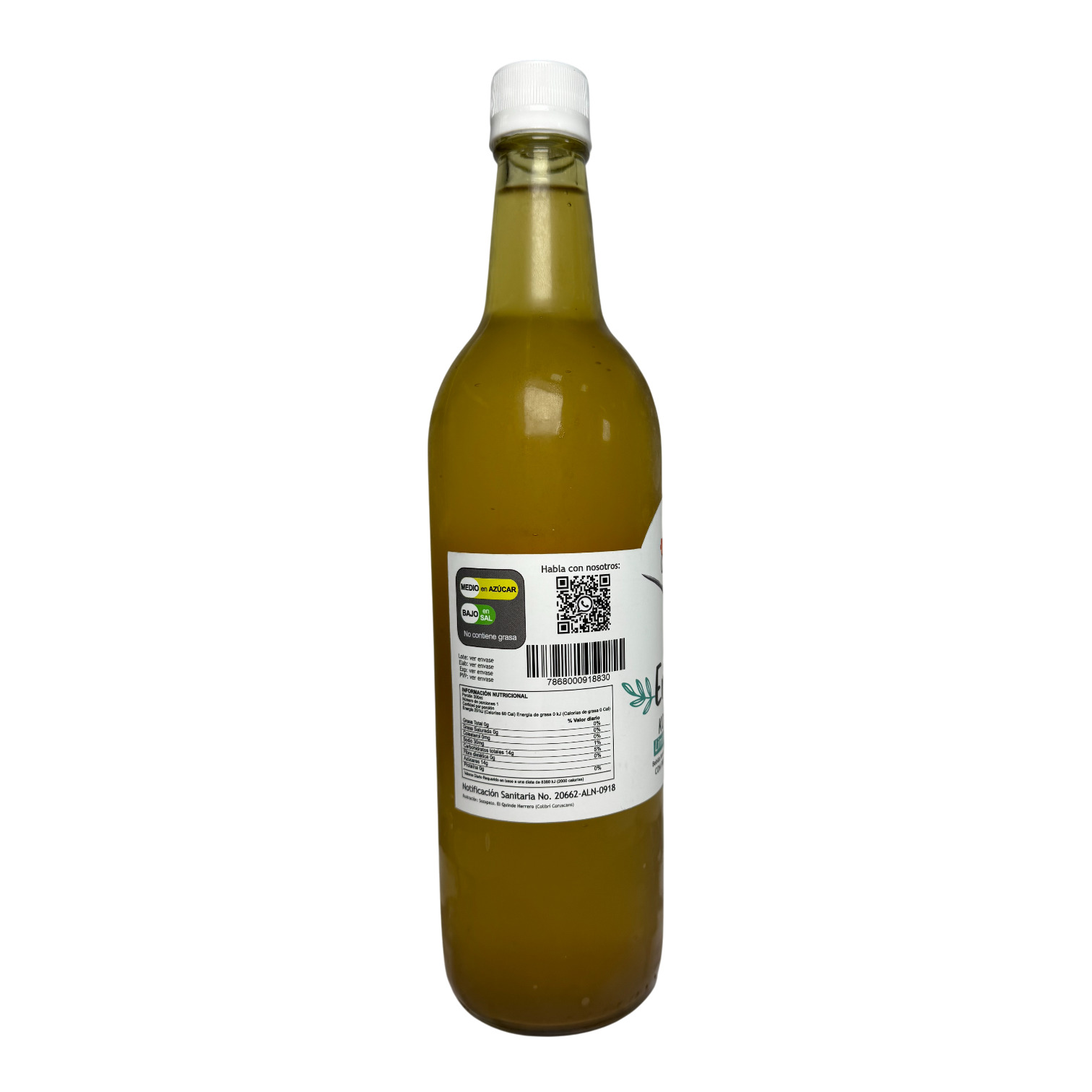 CON AMOR - Energía Kombucha. Limón con Jengibre