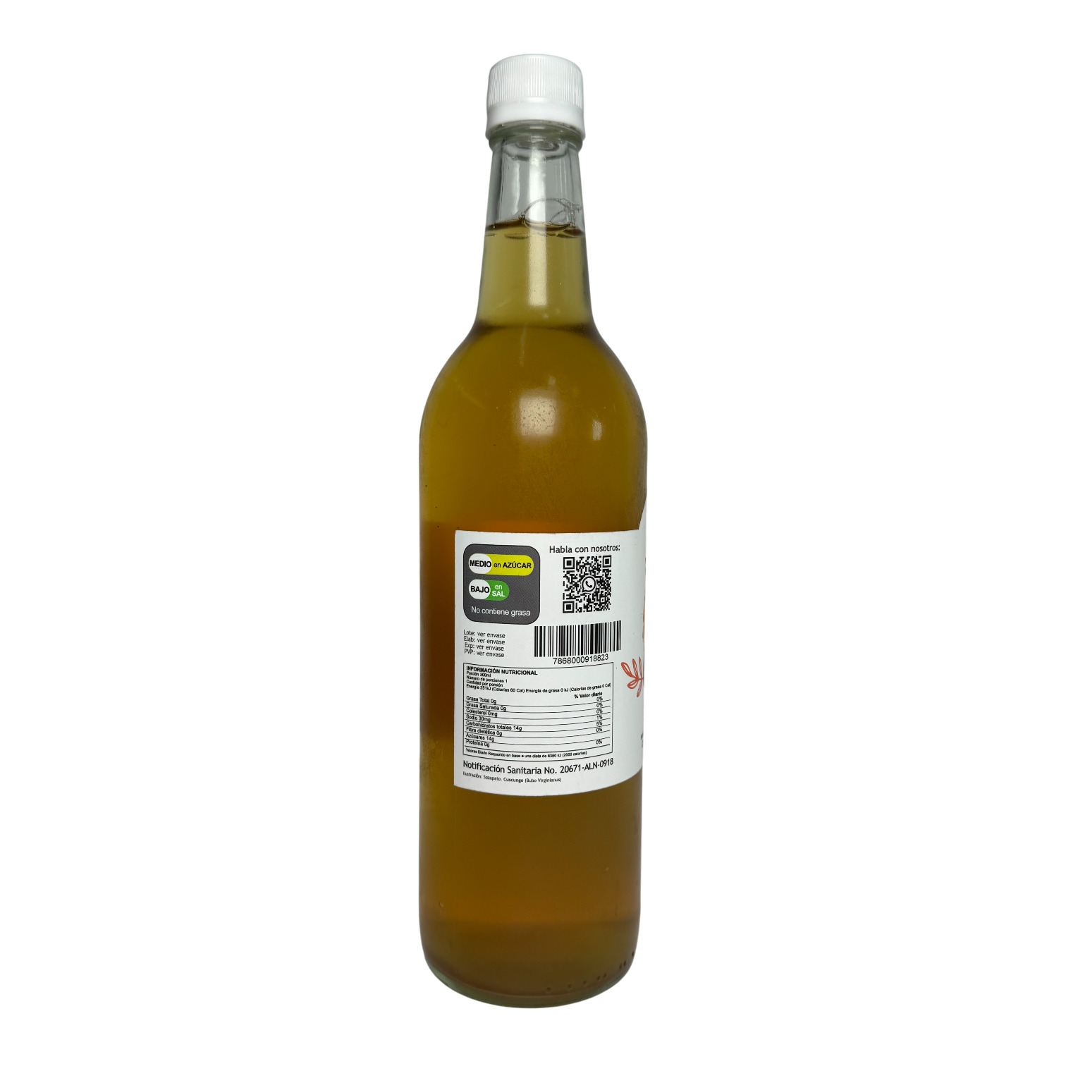 CON AMOR - Calma Kombucha. Hierbabuena