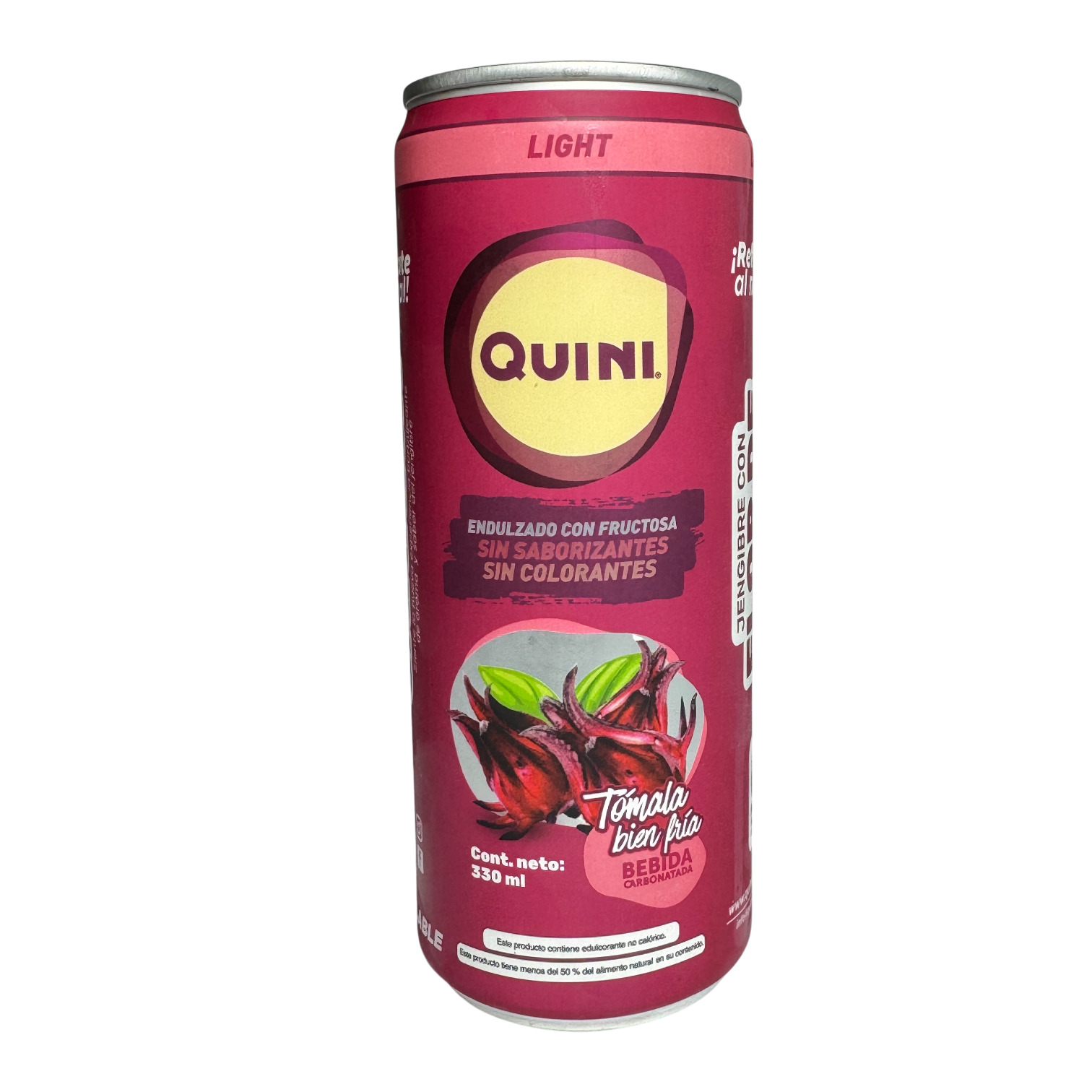 QUINI - Bebida natural de Jengibre con flor de Jamaica