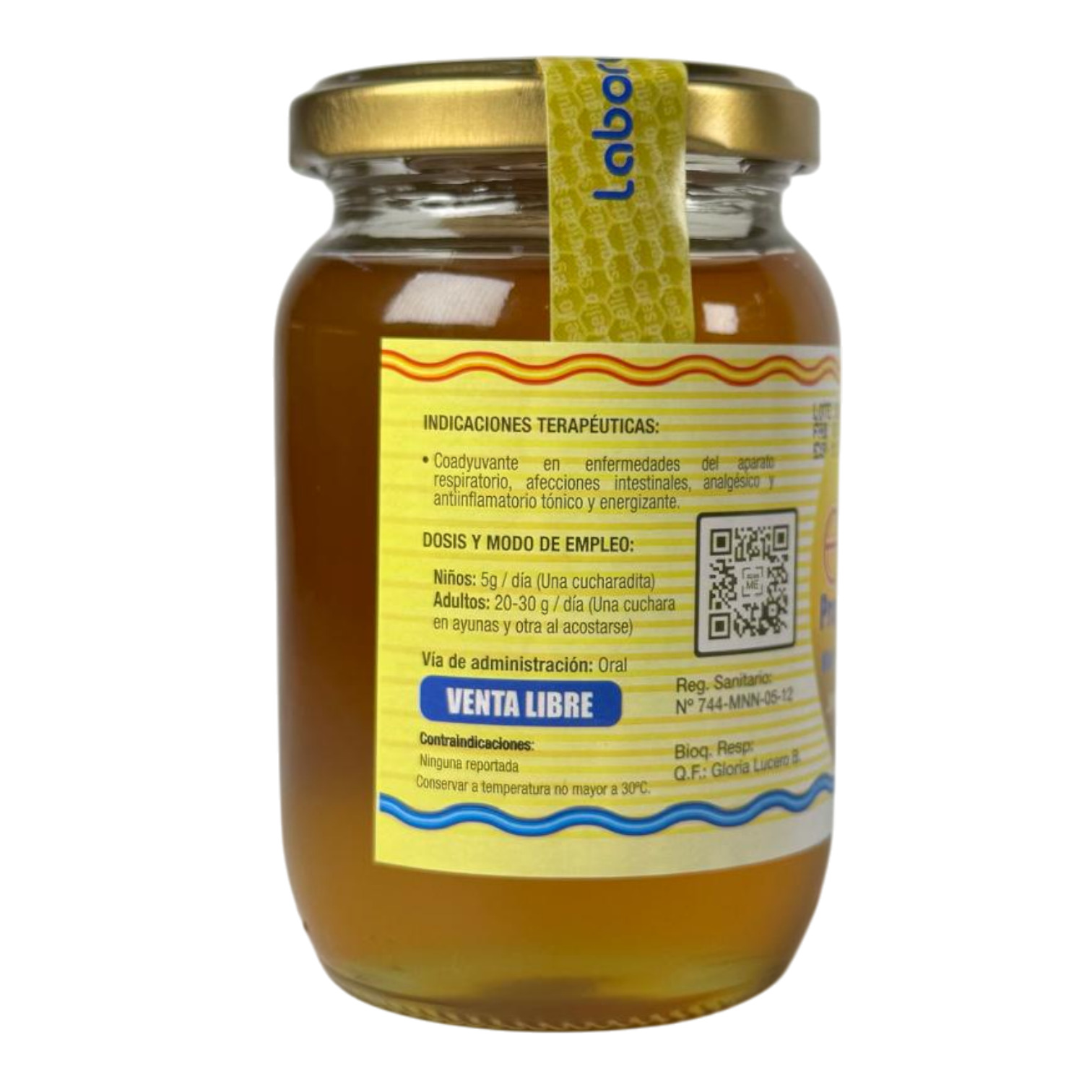 LA MELIFERA - Propóleo, miel de abeja y jengibre