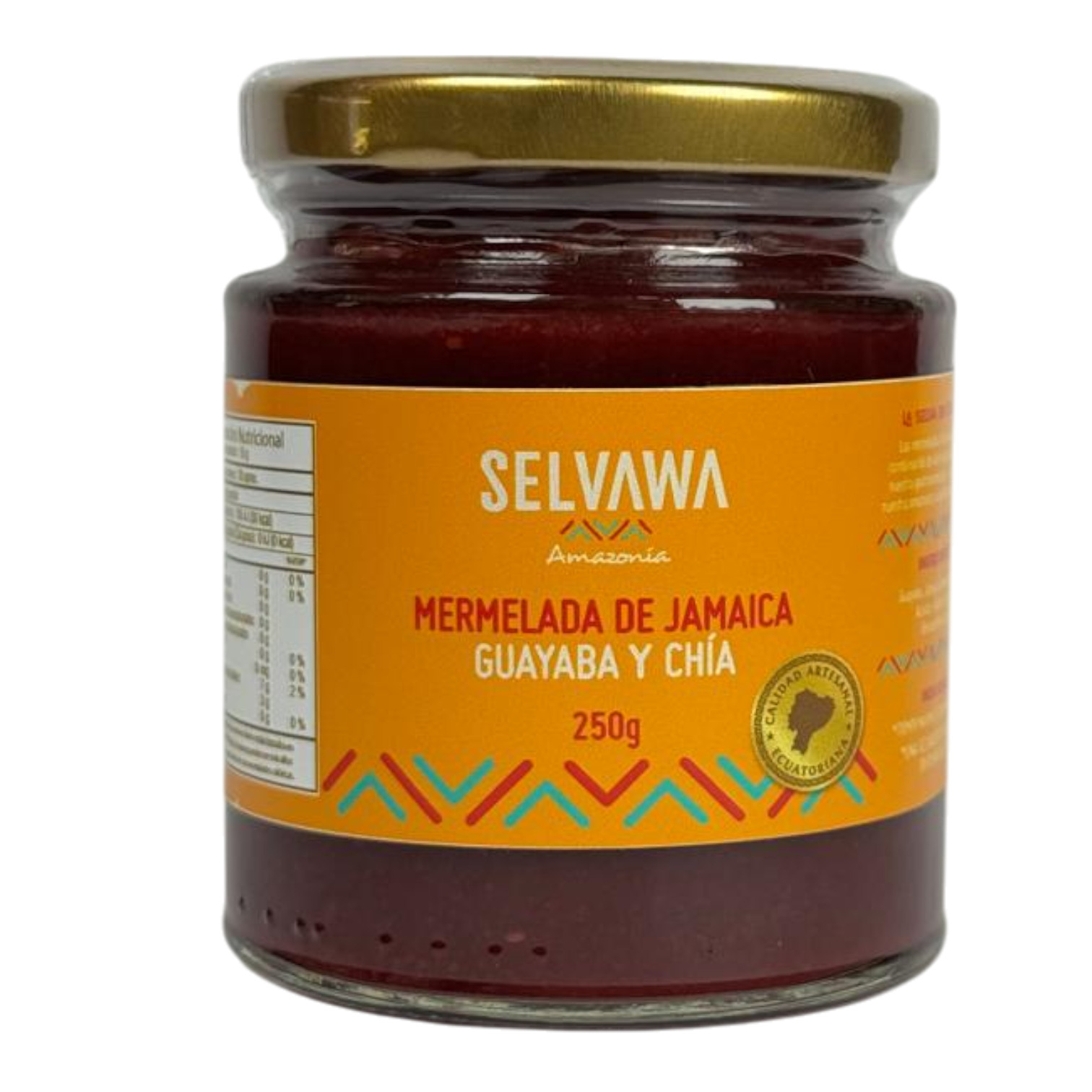 SELVAWA - Mermelada de jamaica-guayaba y chía