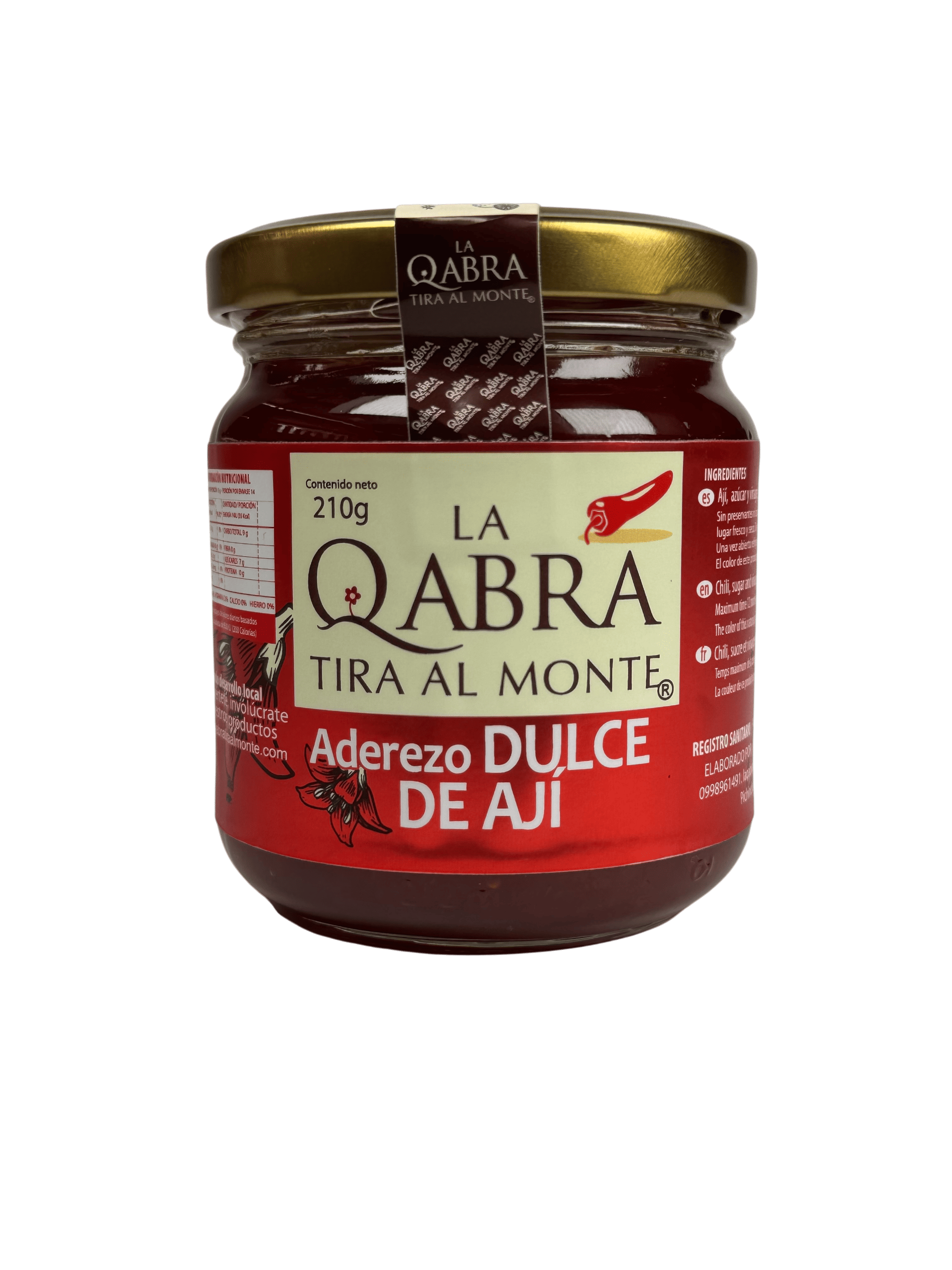 LA QABRA TIRA AL MONTE - Aderezo Dulce Aji