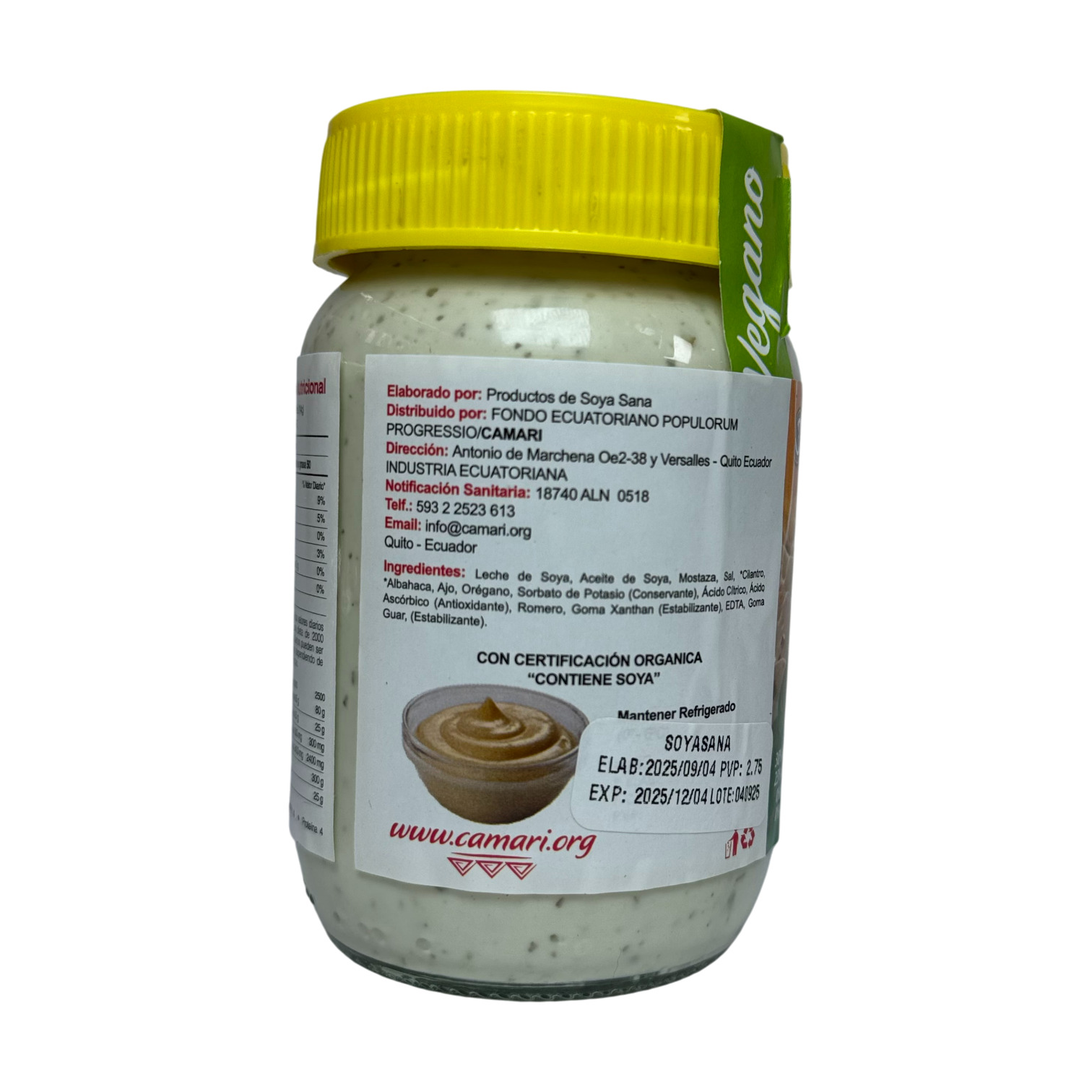 CAMARI - Aderezo de Soya con finas hierbas