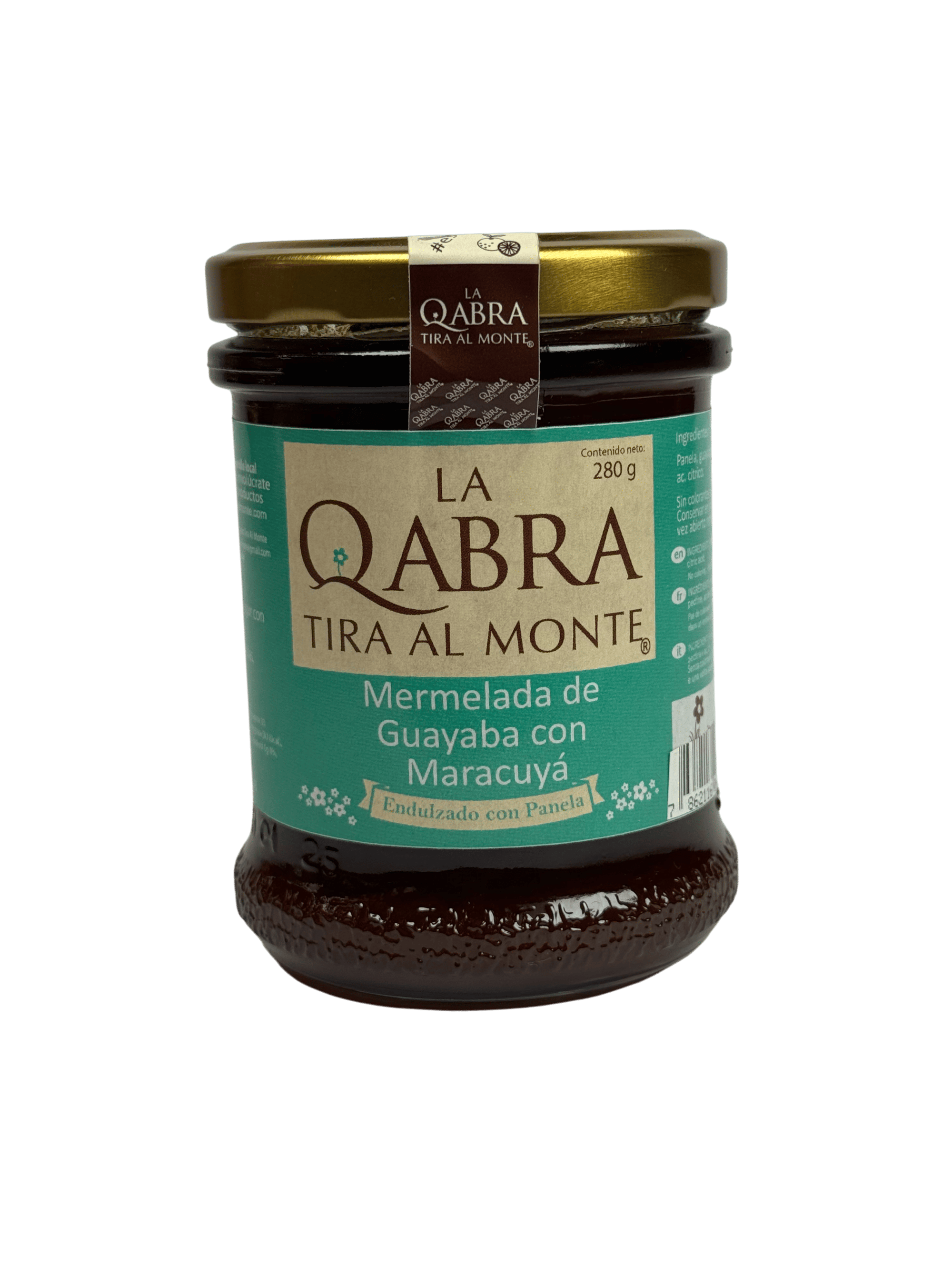 LA QABRA TIRA AL MONTE - Mermelada de guayaba con maracuya