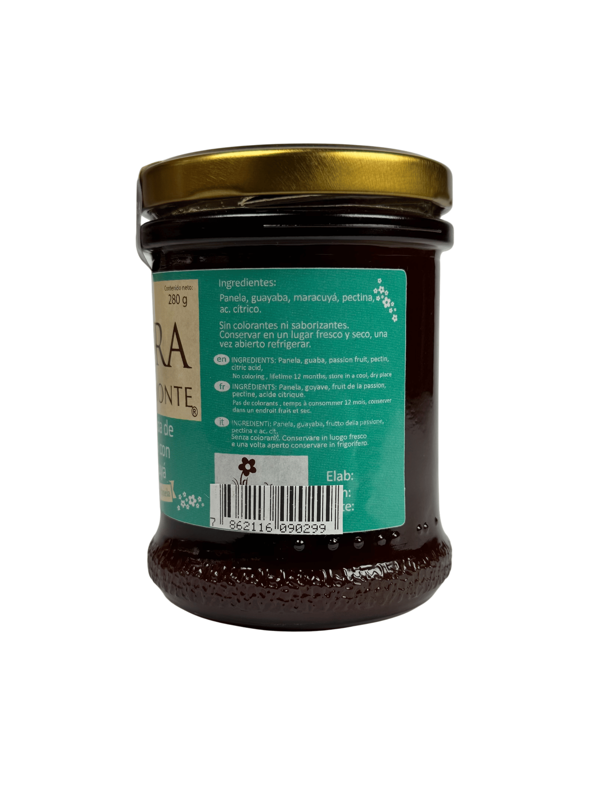 LA QABRA TIRA AL MONTE - Mermelada de guayaba con maracuya