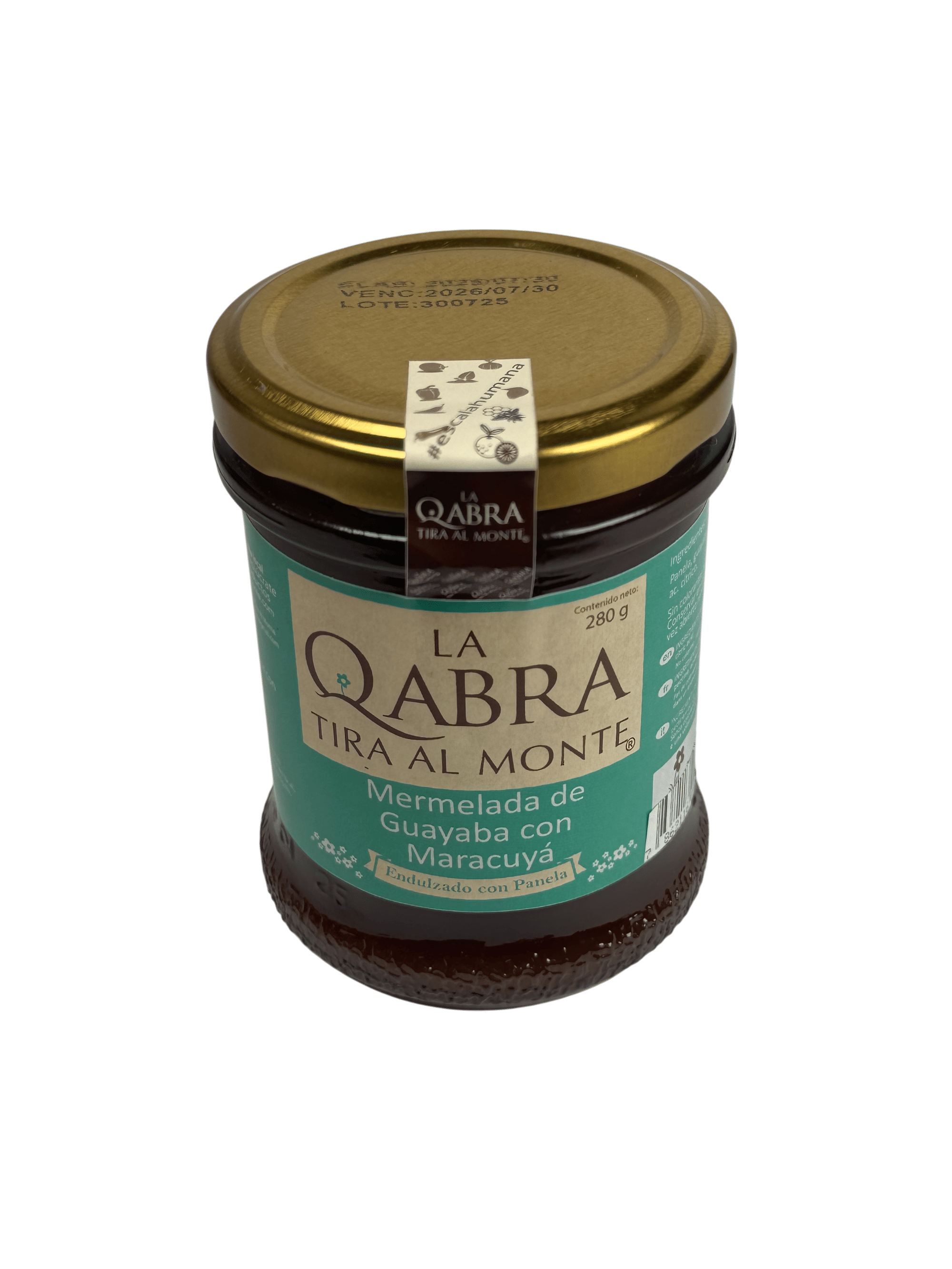 LA QABRA TIRA AL MONTE - Mermelada de guayaba con maracuya