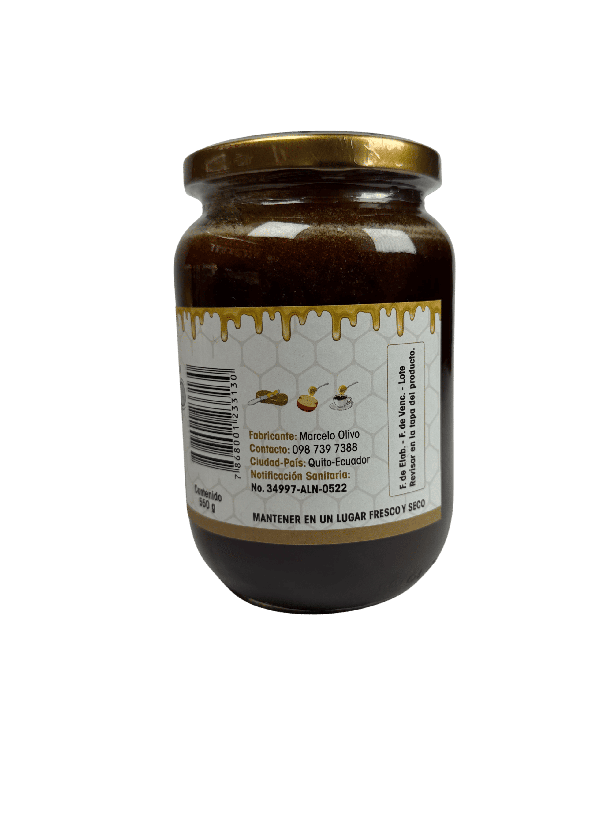 MIEL DE OLIVO - Miel con jengibre