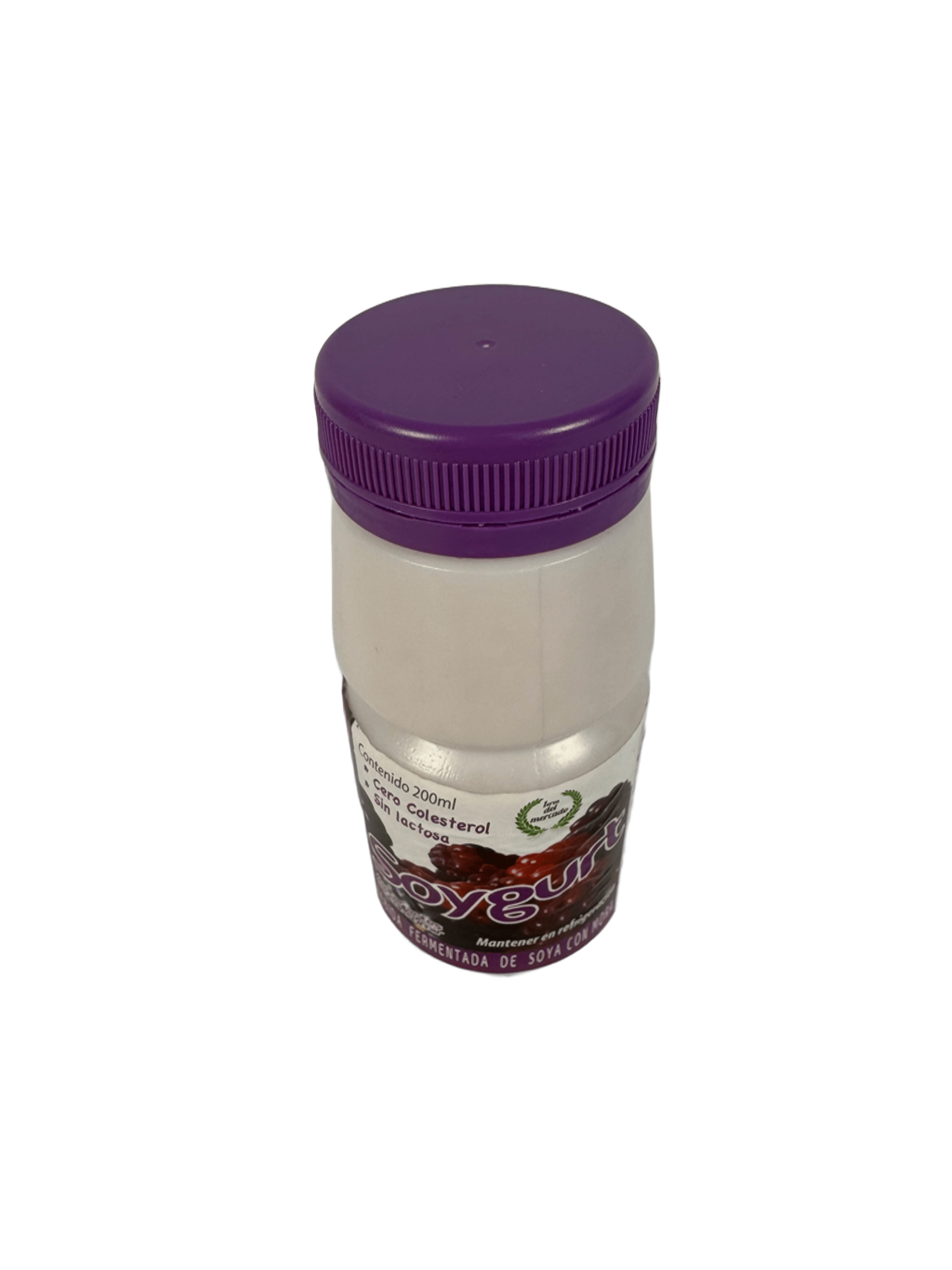 SOYGURT - Bebida fermentada de soya con mora