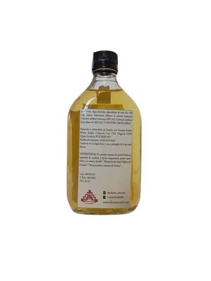 Destello Andino Licor Dulce Sabor Maracuyá 375mL