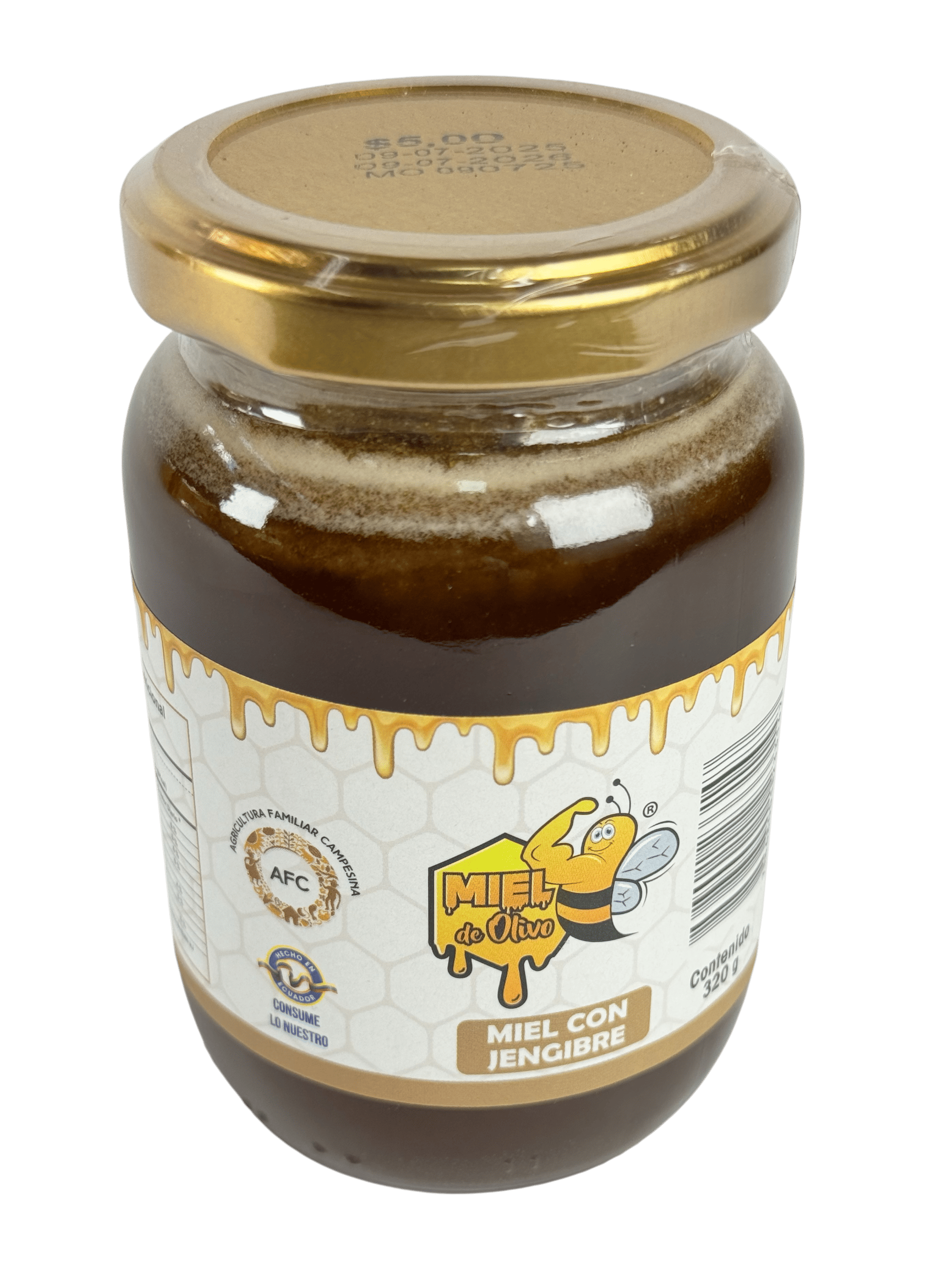 MIEL DE OLIVO - Miel con jengibre
