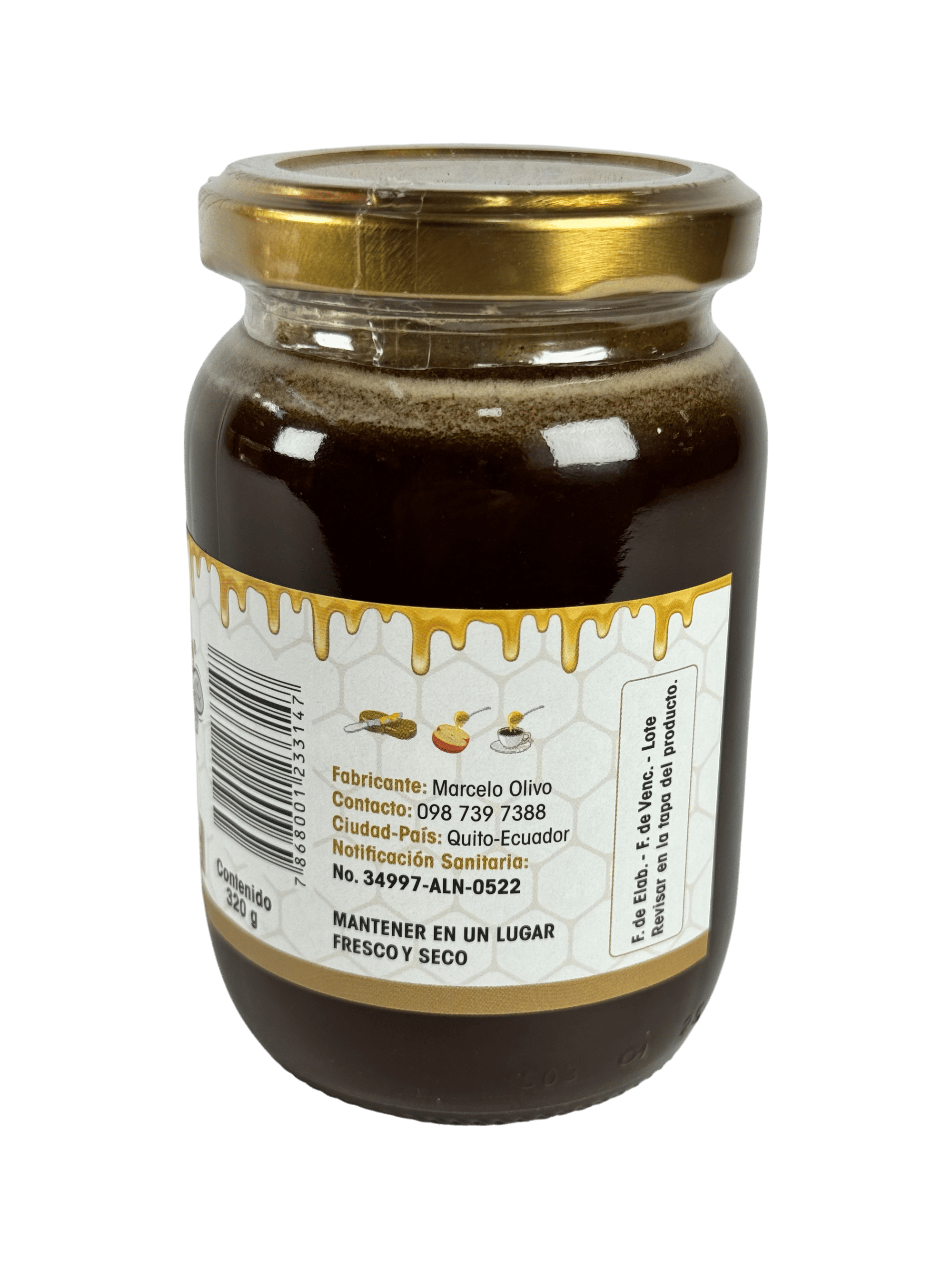 MIEL DE OLIVO - Miel con jengibre