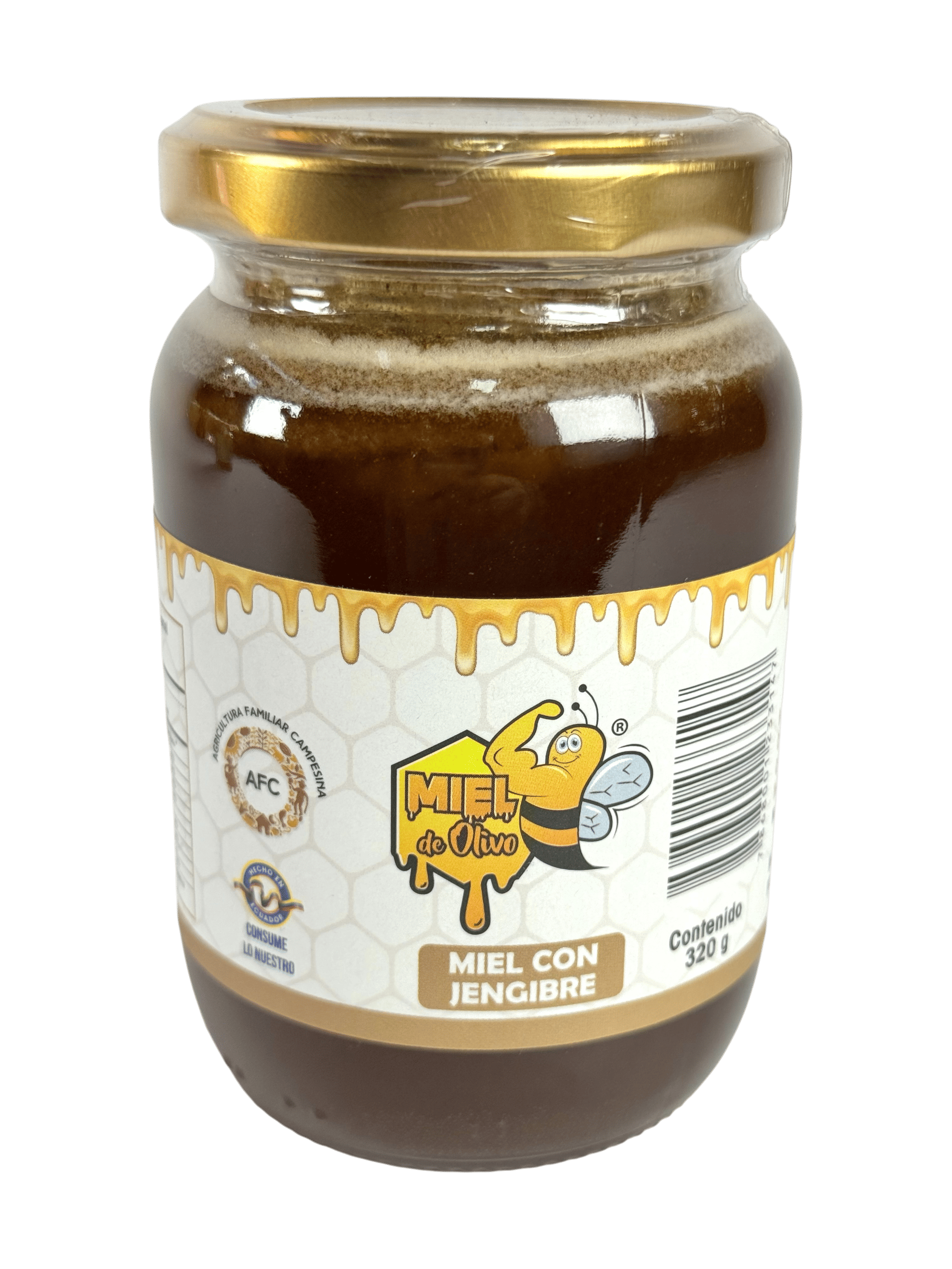 MIEL DE OLIVO - Miel con jengibre
