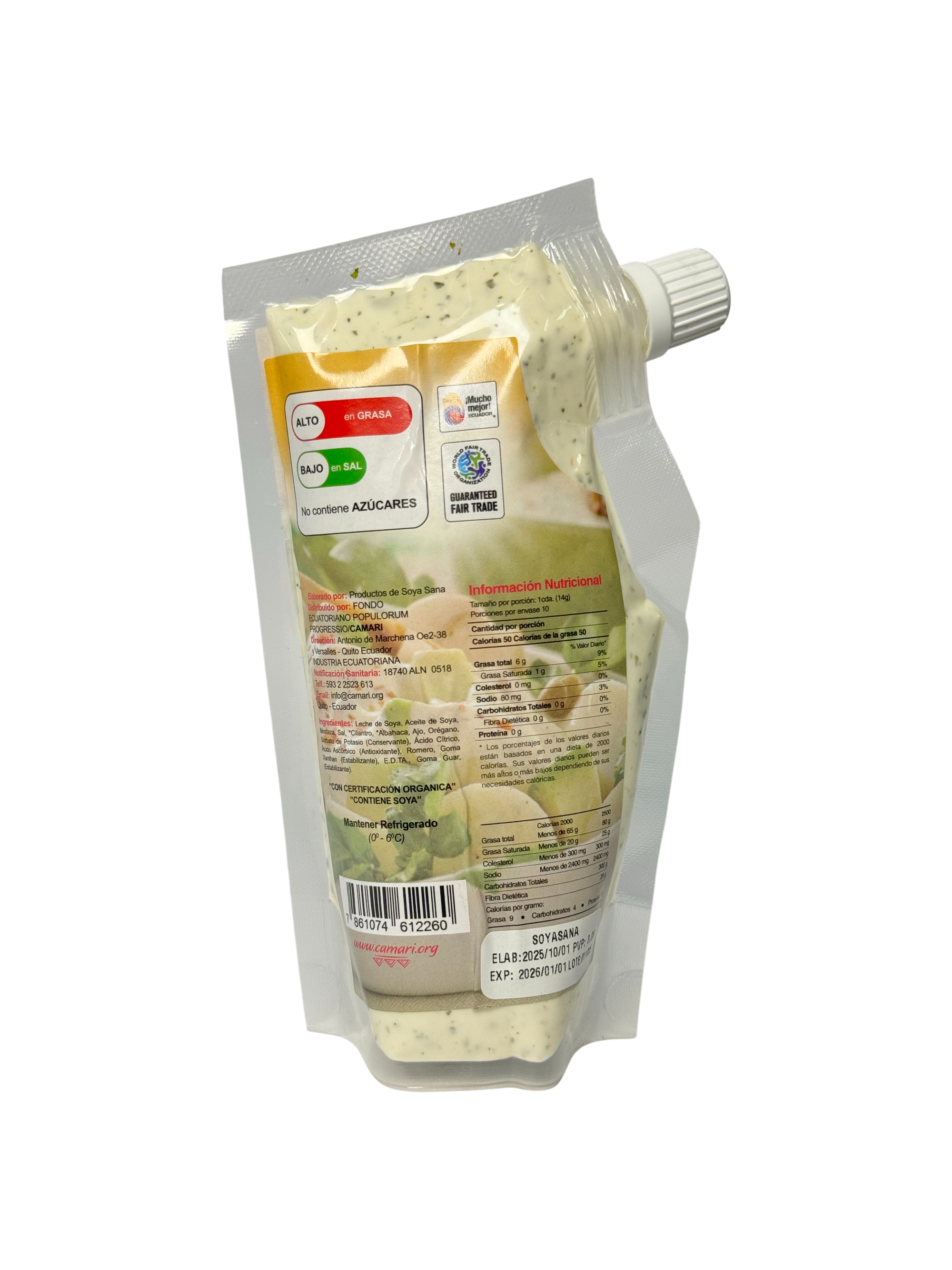 CAMARI - Aderezo de Soya con finas hierbas