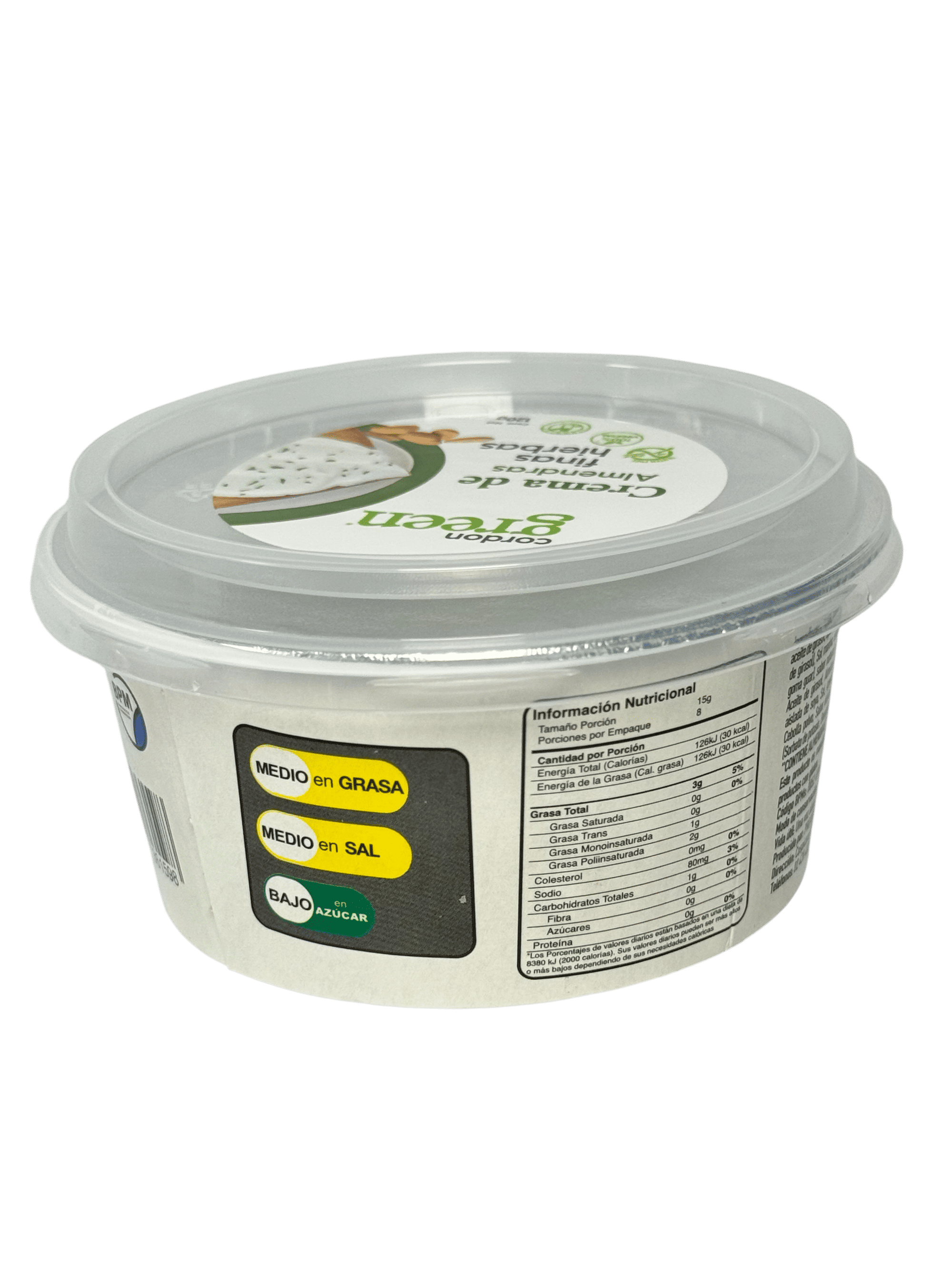 CORDON GREEN - Crema de almendras finas hierbas