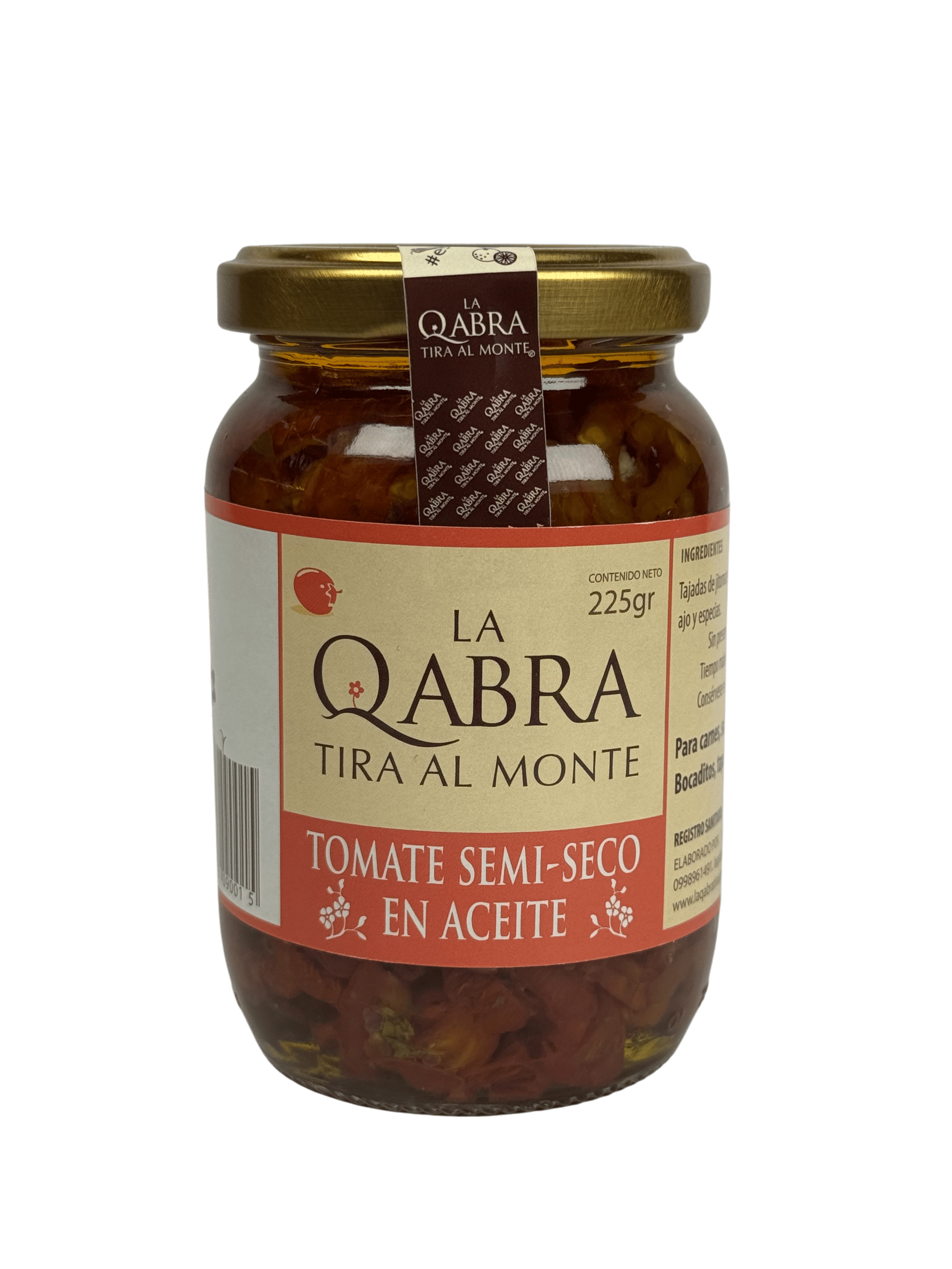 LA QABRA TIRA AL MONTE - Tomate semiseco en aceite