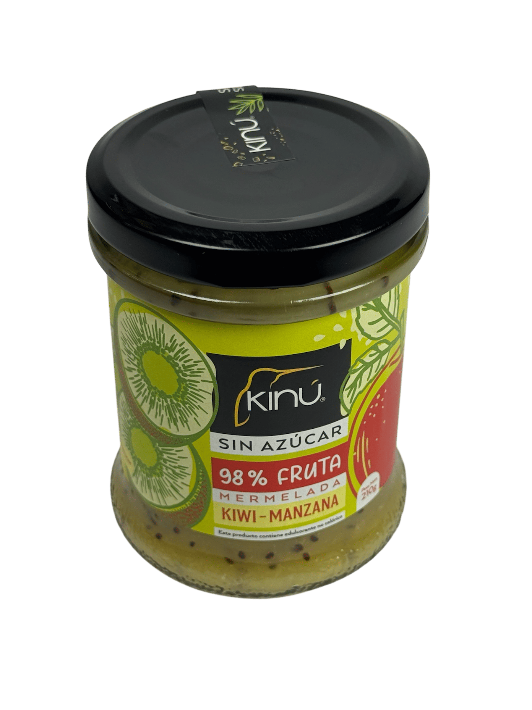 KINÚ SIN AZÚCAR - Mermelada de kiwi-manzana