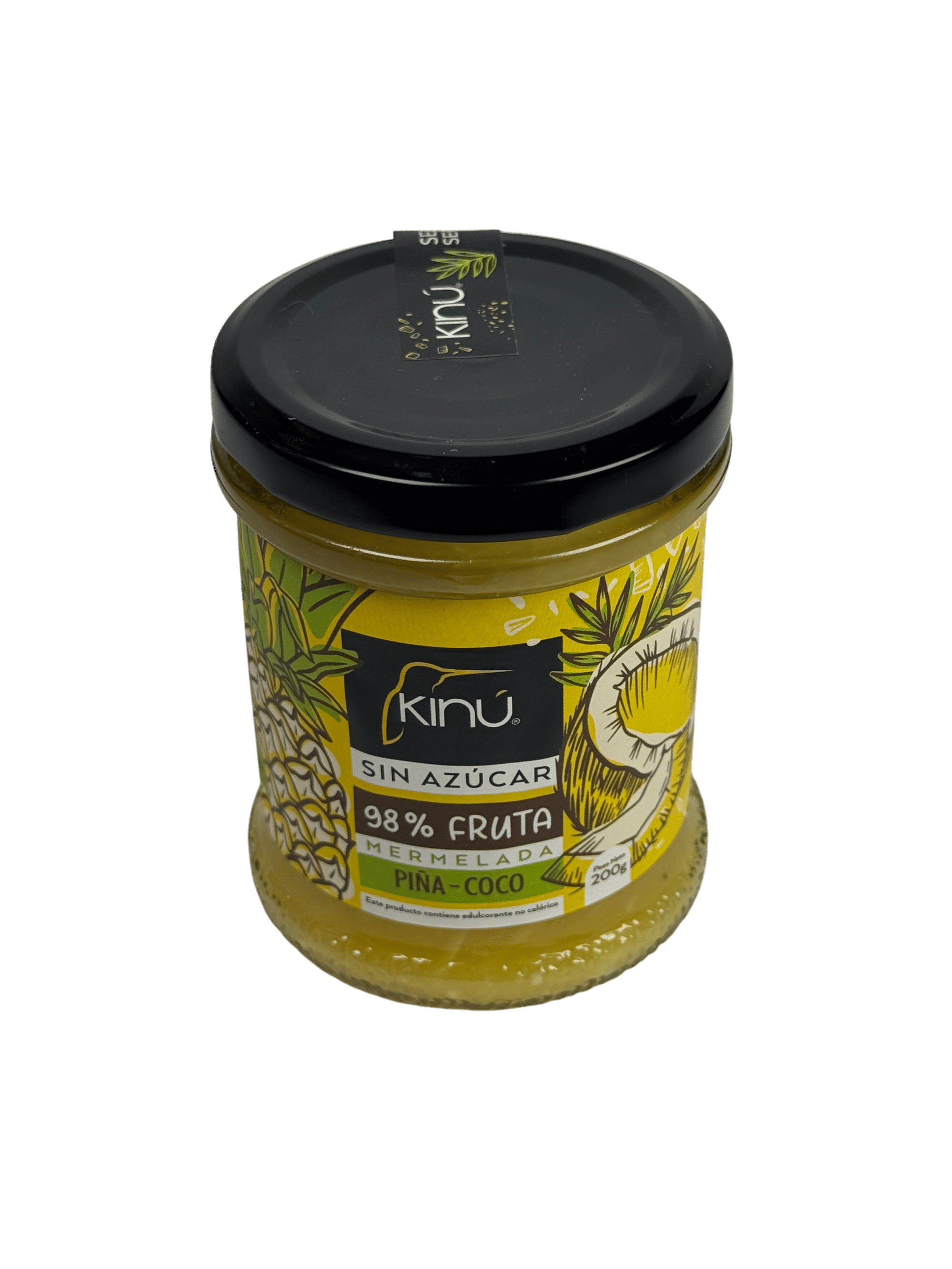 KINÚ SIN AZÚCAR - Mermelada de piña-coco