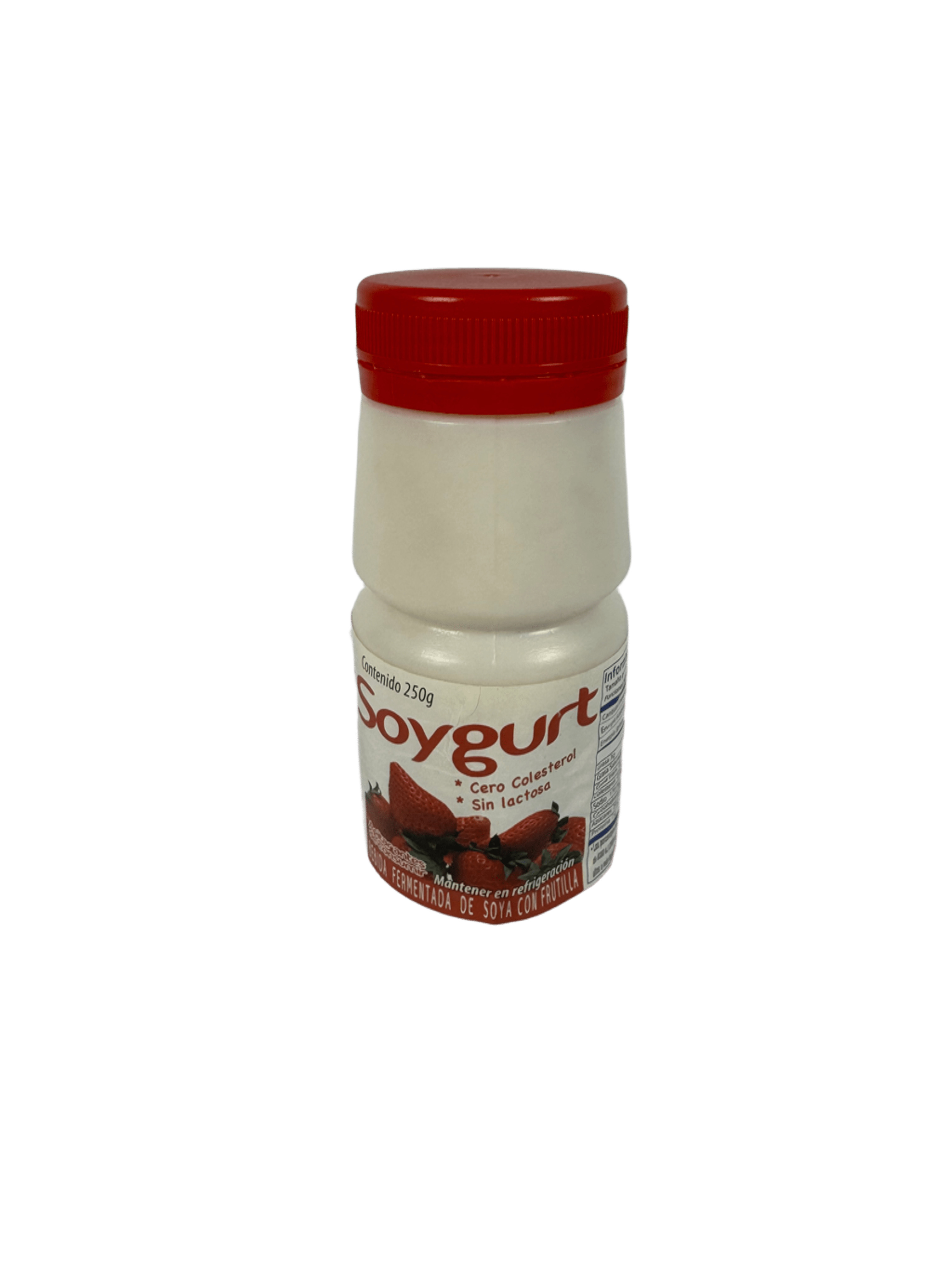 SOYGURT - Bebida fermentada de soya con frutilla