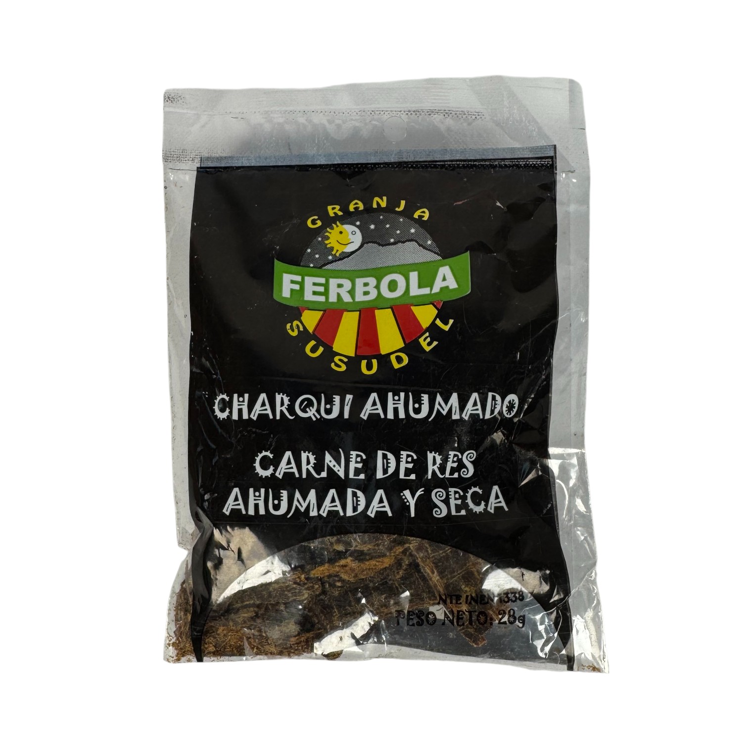 FERBOLA - Charqui ahumado - carne de res ahumada y seca