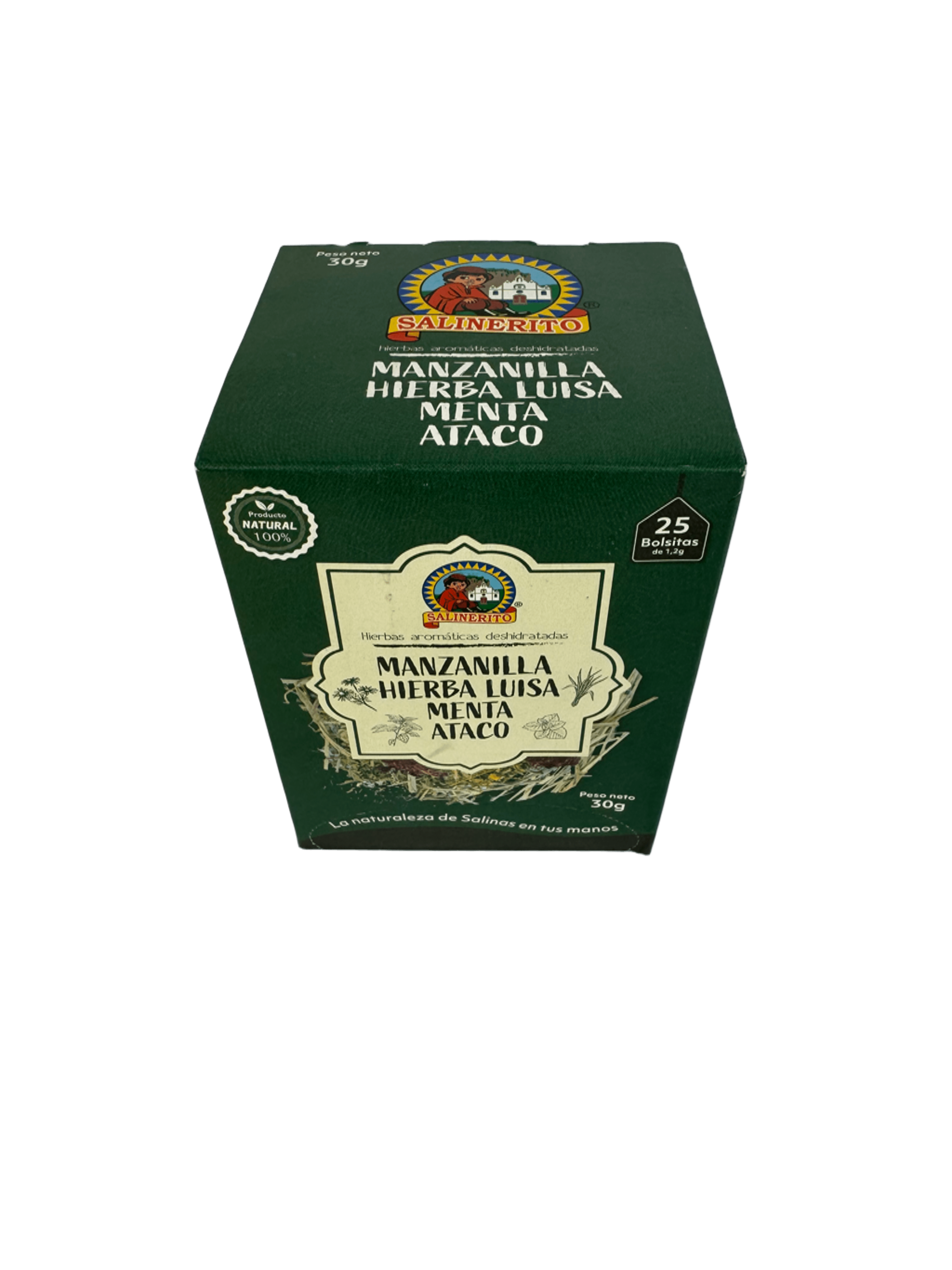 SALINERITO - Té de manzanilla, hierba luisa, menta y ataco