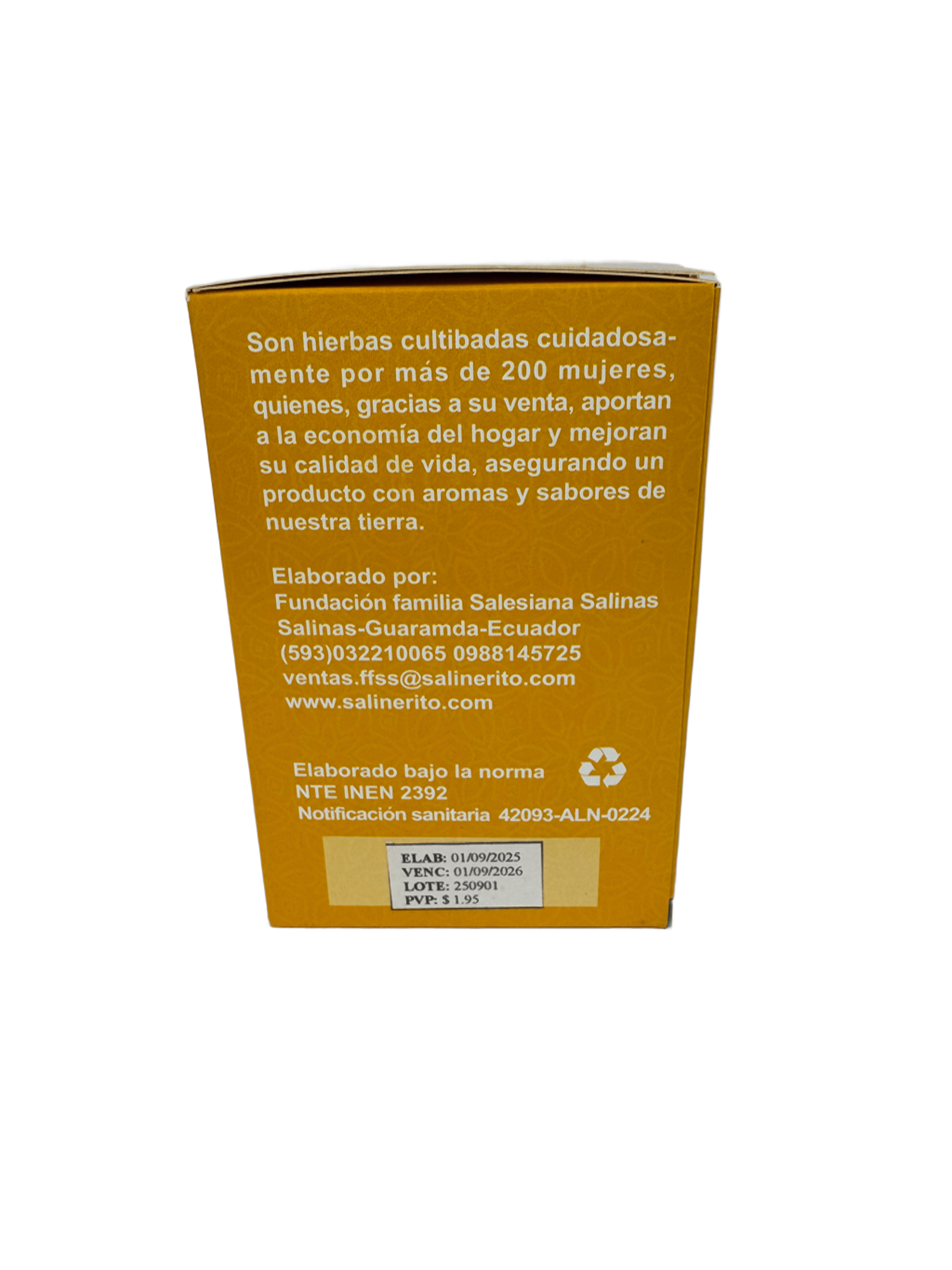 SALINERITO -Té de 12 hierbas