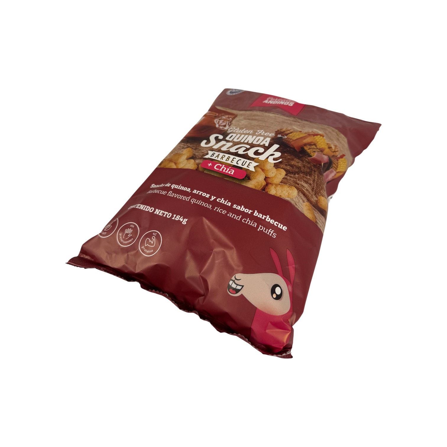CEREALES ANDINOS -Snack barbecue quinua + chia
