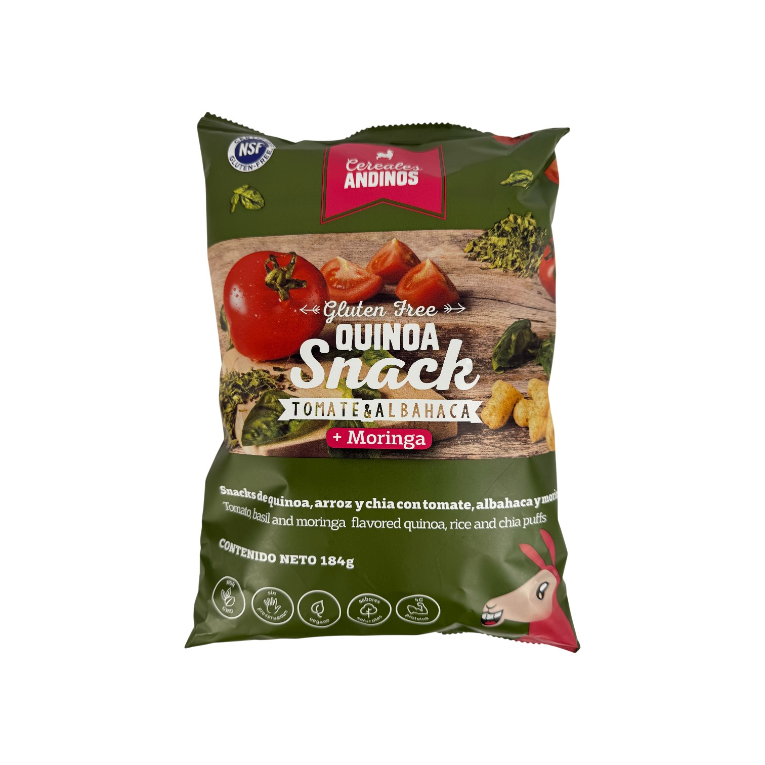 CEREALES ANDINOS - Snack de tomate y albahaca