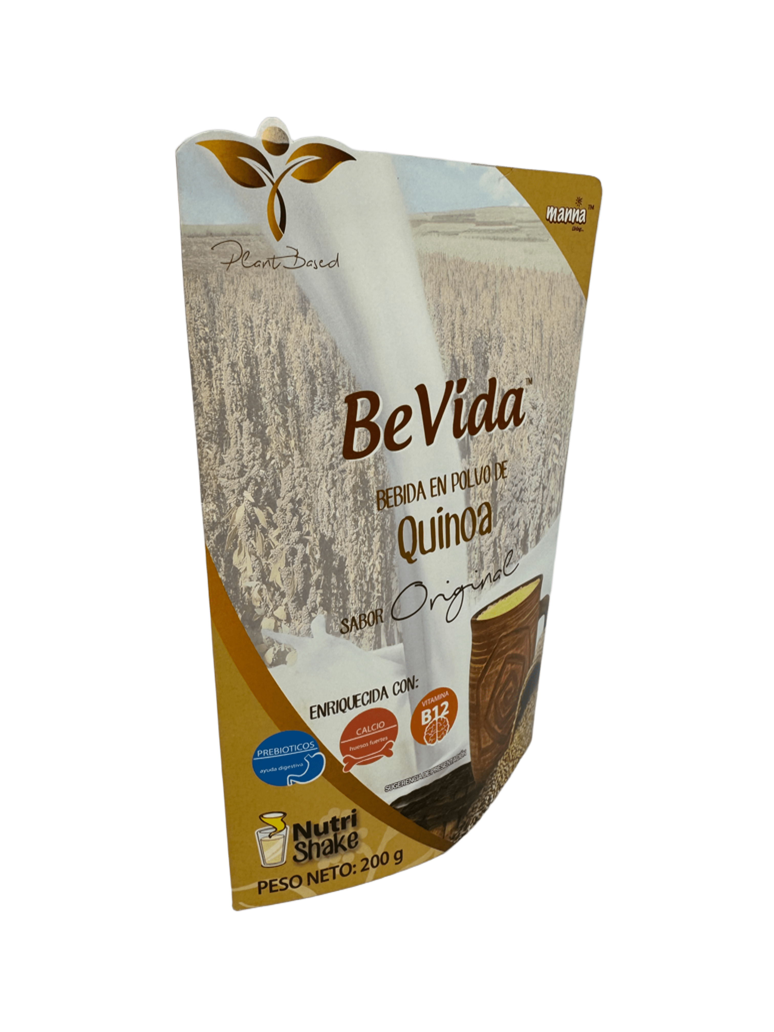 BE VIDA - Bebida en polvo de quinua sabor original