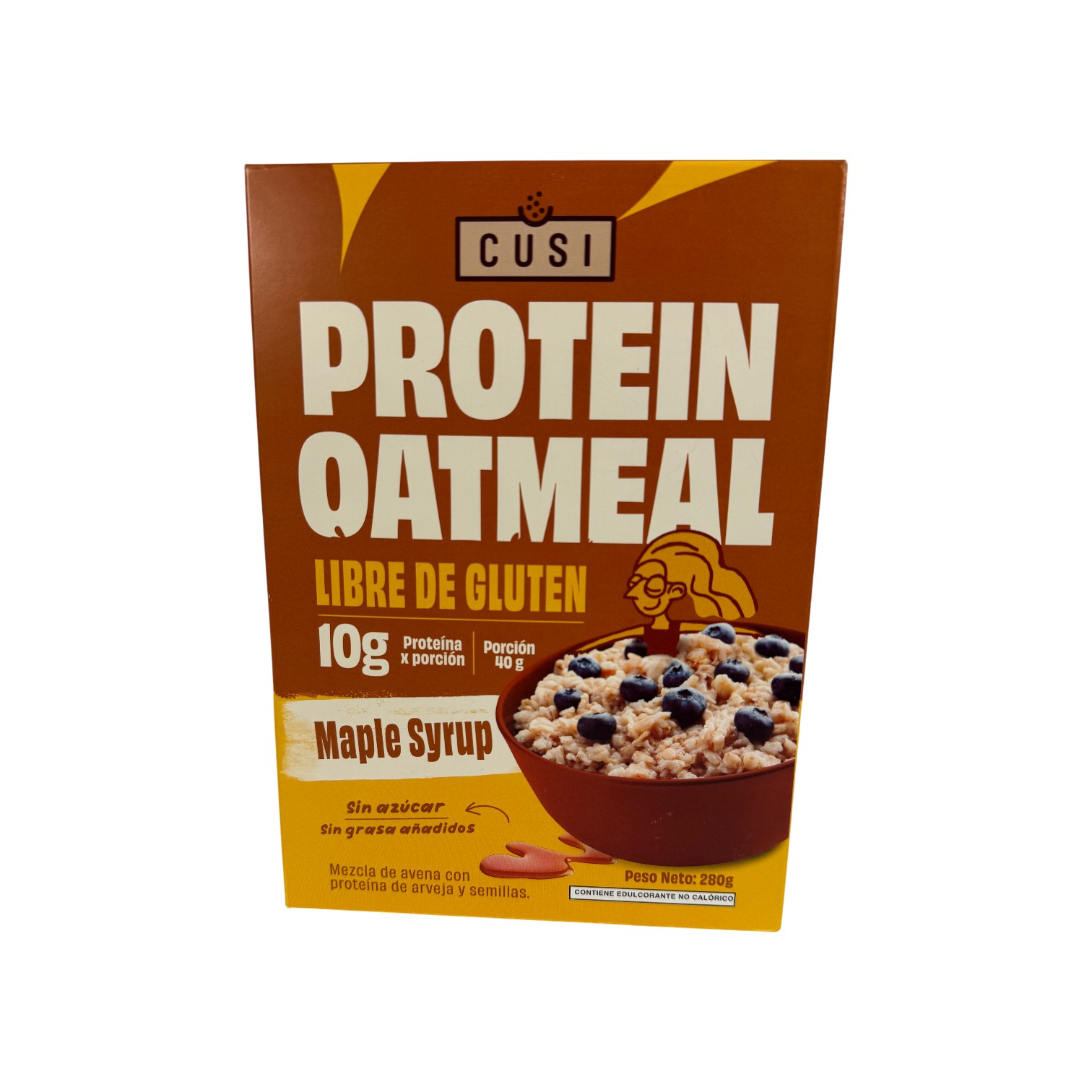 CUSI - Protein Oatmeal Maple Syrup