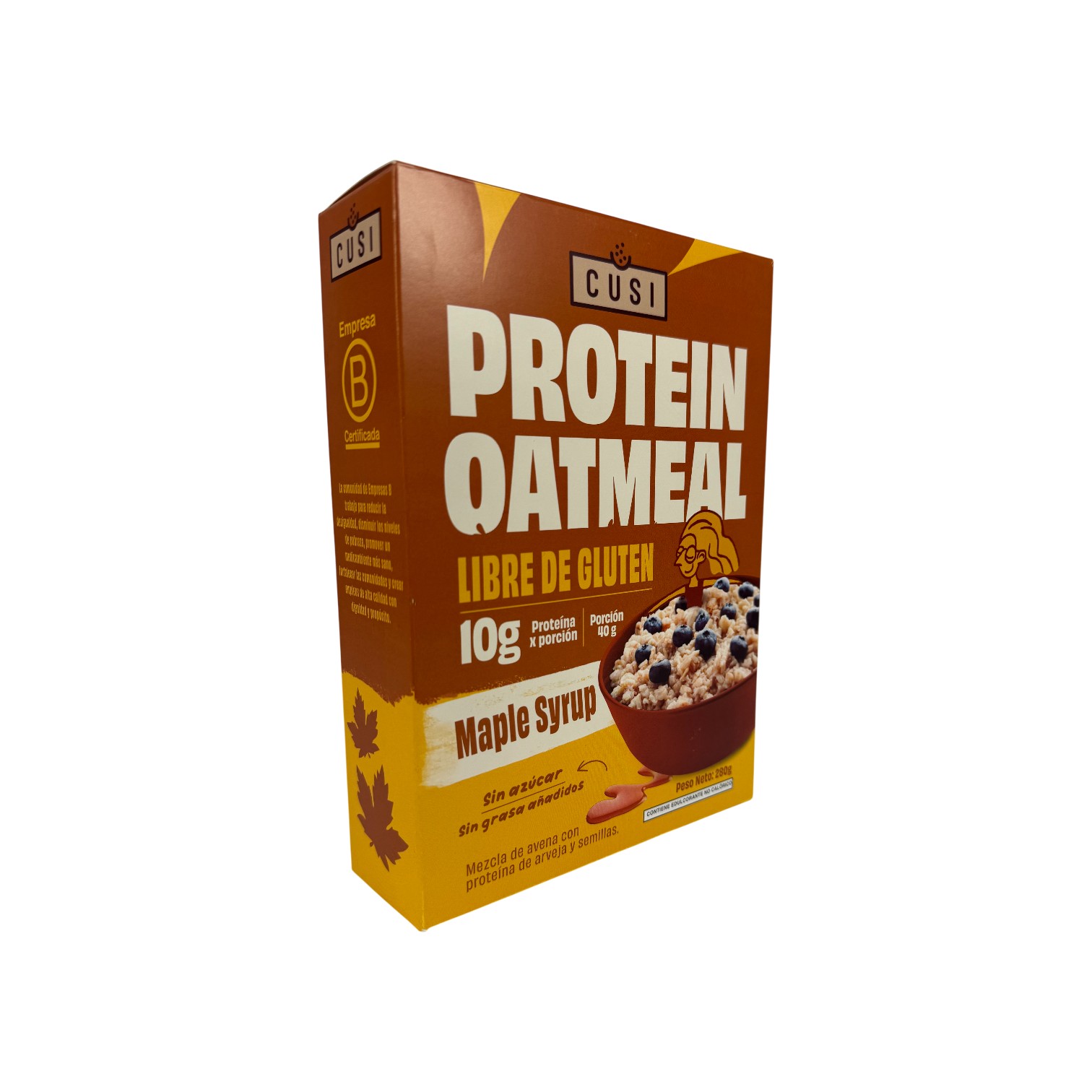 CUSI - Protein Oatmeal Maple Syrup
