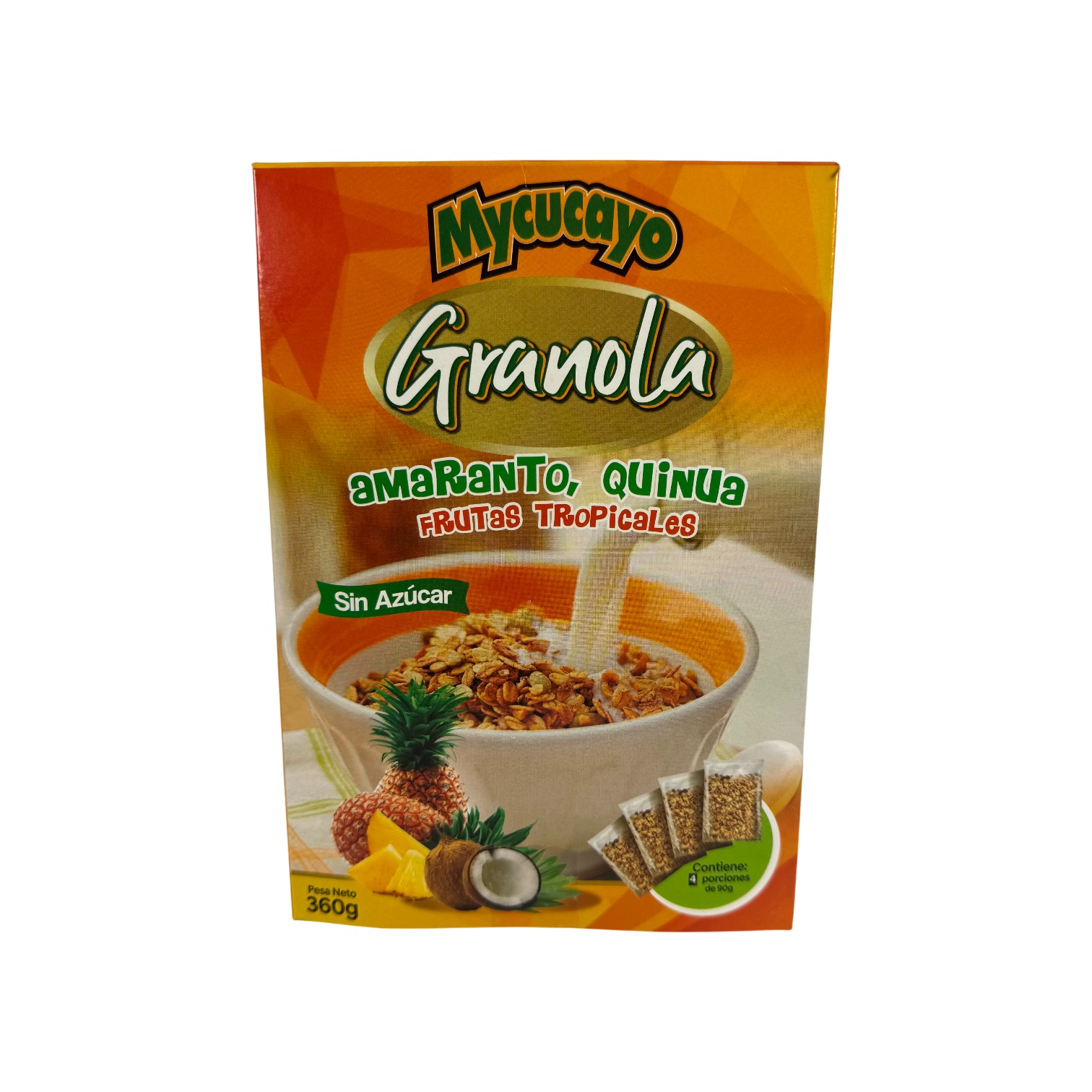 MYCUCAYO - Granola de amaranto, quinua y frutas tropicales