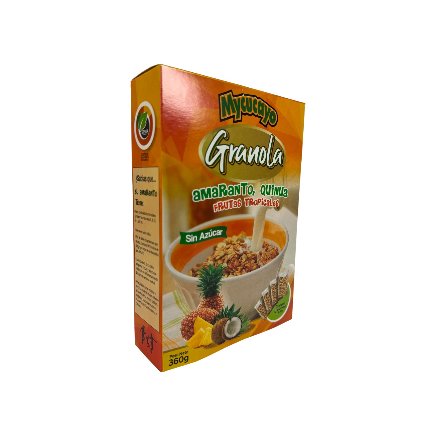 MYCUCAYO - Granola de amaranto, quinua y frutas tropicales