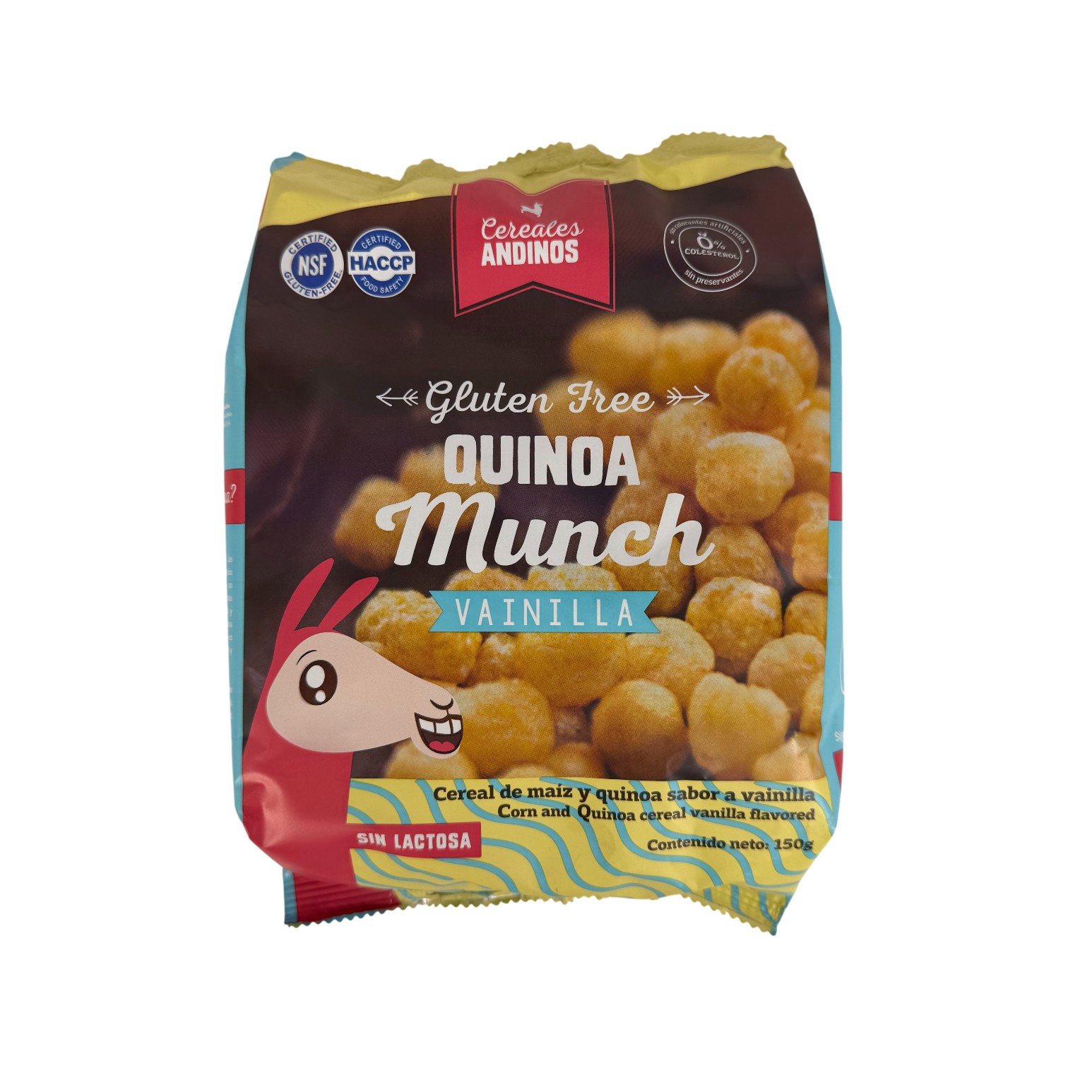 CEREALES ANDINOS - Snack de quinua vainilla