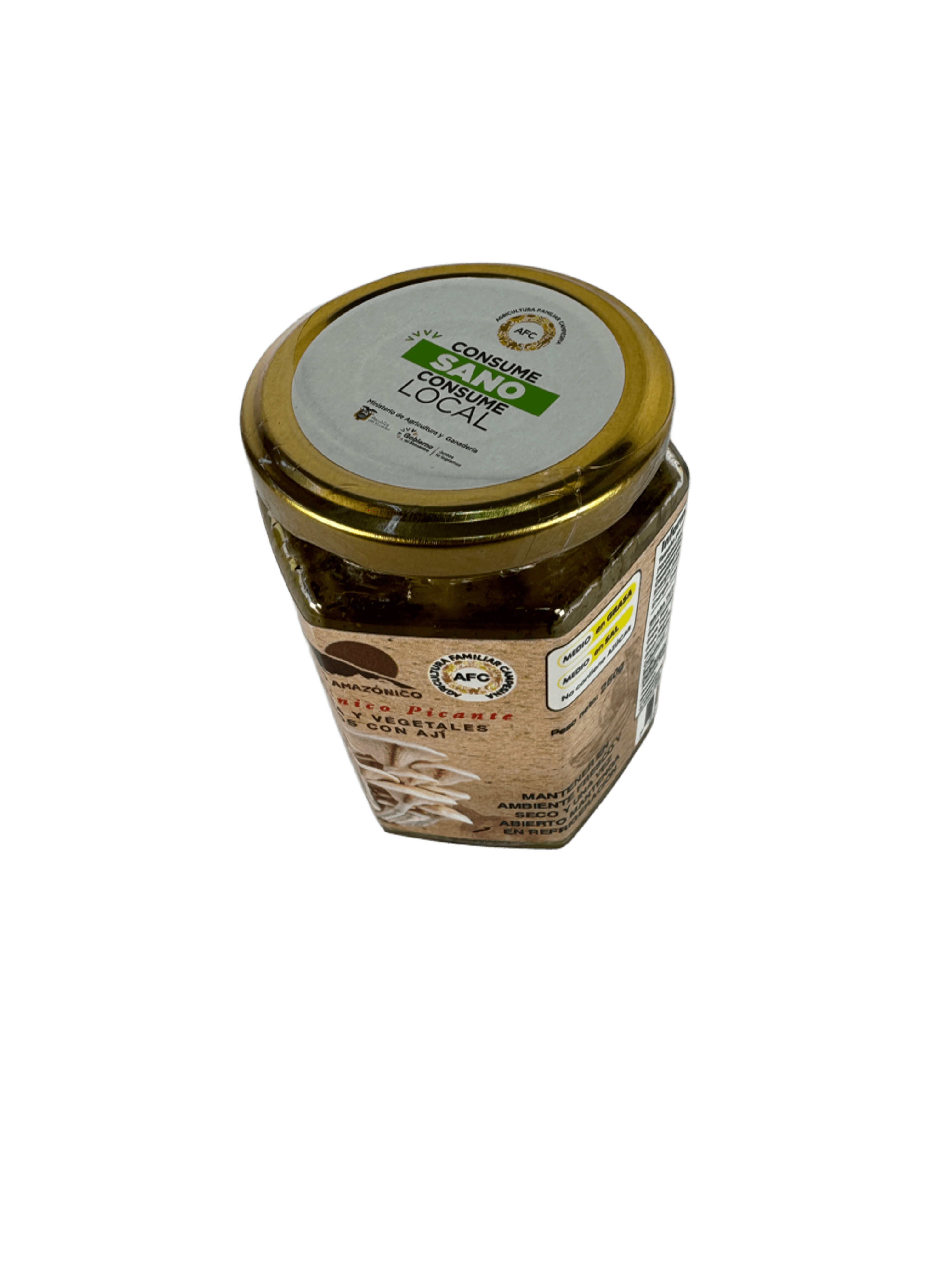 NAPU NARKA\t- Hongos ostra y vegetales encurtidos con ají